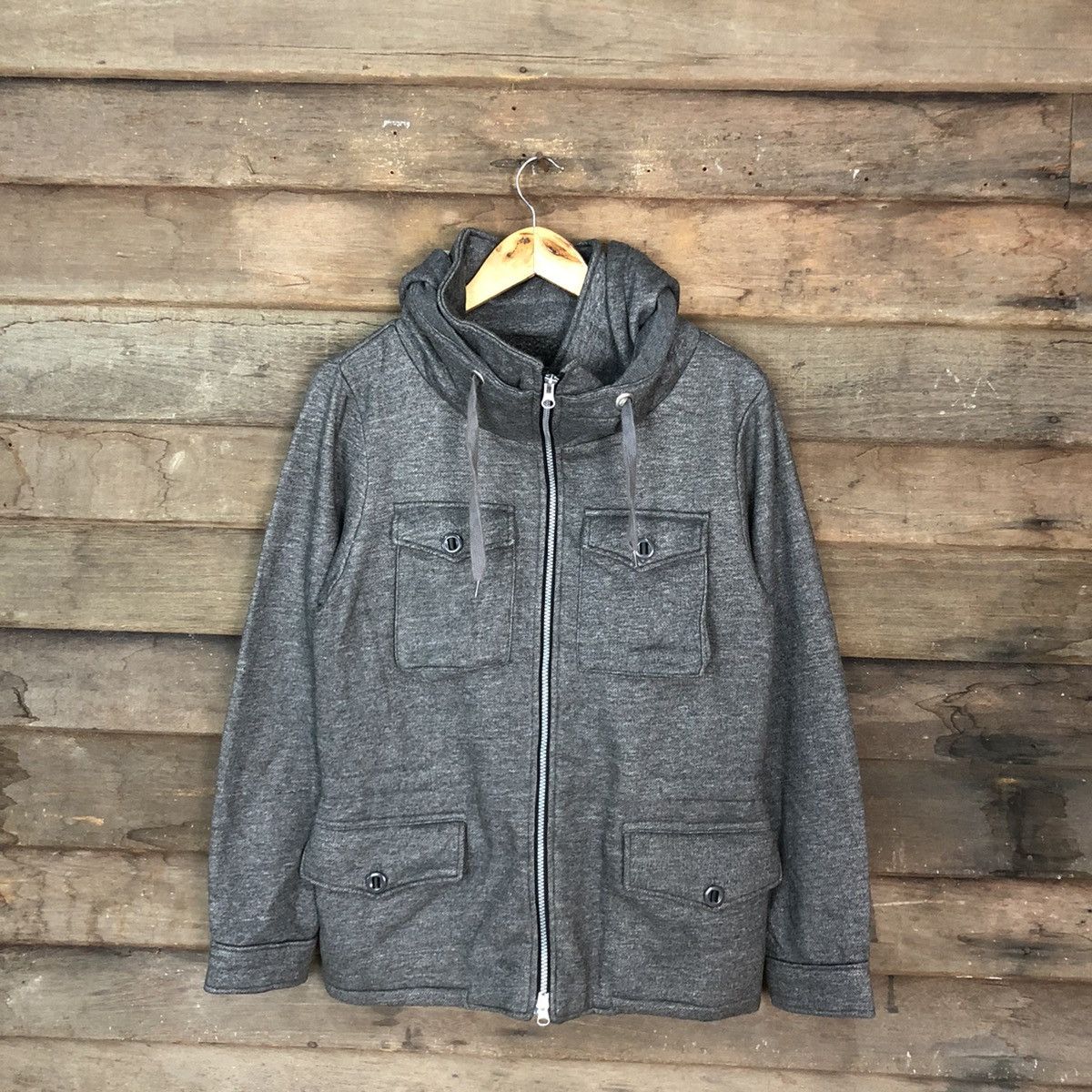 Beams Plus × Japanese Brand Beams Heart multipocket japan Grey Jacket #3908 Size US M / EU 48-50 / 2 - 3 Thumbnail