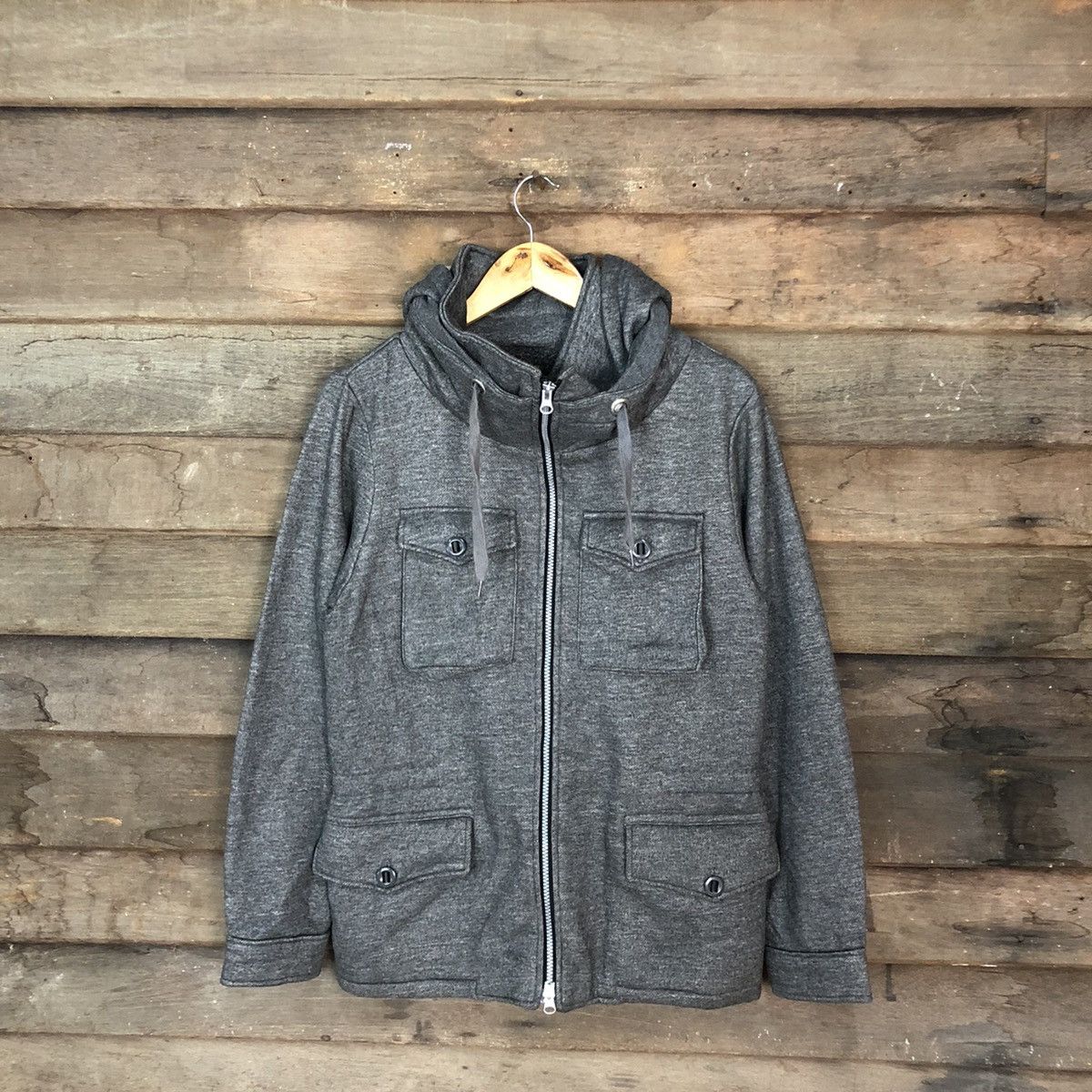 Beams Plus × Japanese Brand Beams Heart multipocket japan Grey Jacket #3908 Size US M / EU 48-50 / 2 - 1 Thumbnail