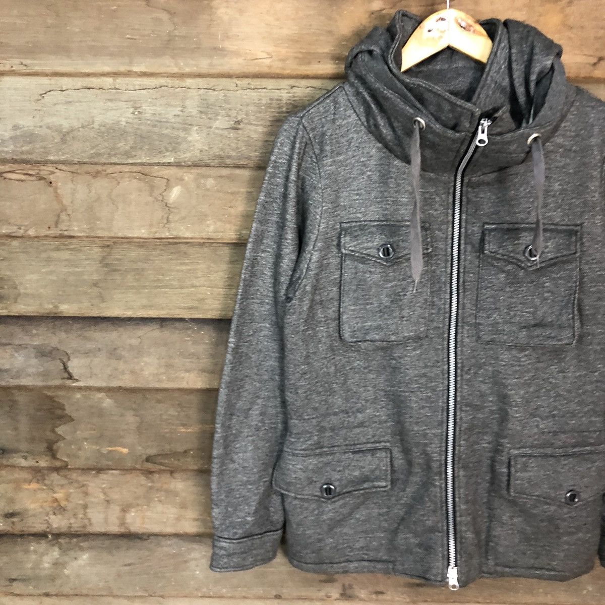 Beams Plus × Japanese Brand Beams Heart multipocket japan Grey Jacket #3908 Size US M / EU 48-50 / 2 - 7 Thumbnail