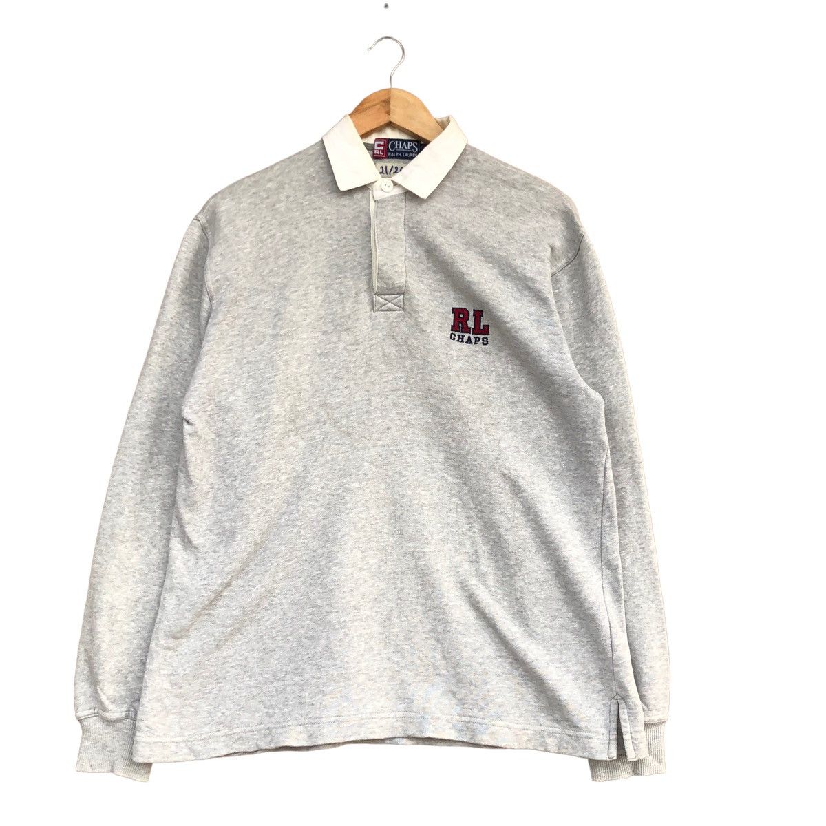 Chaps Ralph Lauren Vintage Polo Rugby RL Chaps small logo Size US M / EU 48-50 / 2 - 1 Thumbnail