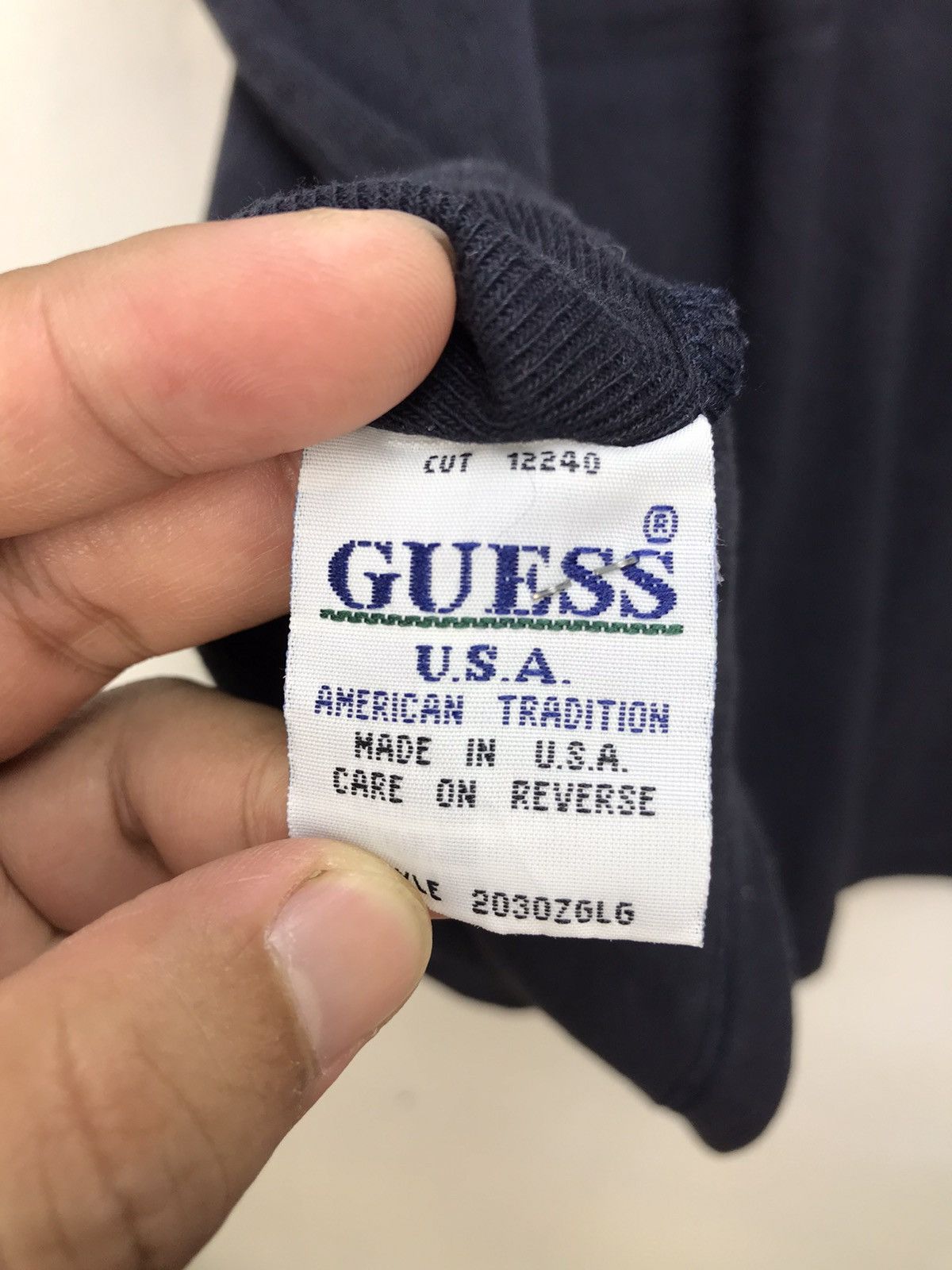 Guess Vintage Guess Spell Out Ringer Shirt Size US M / EU 48-50 / 2 - 6 Thumbnail