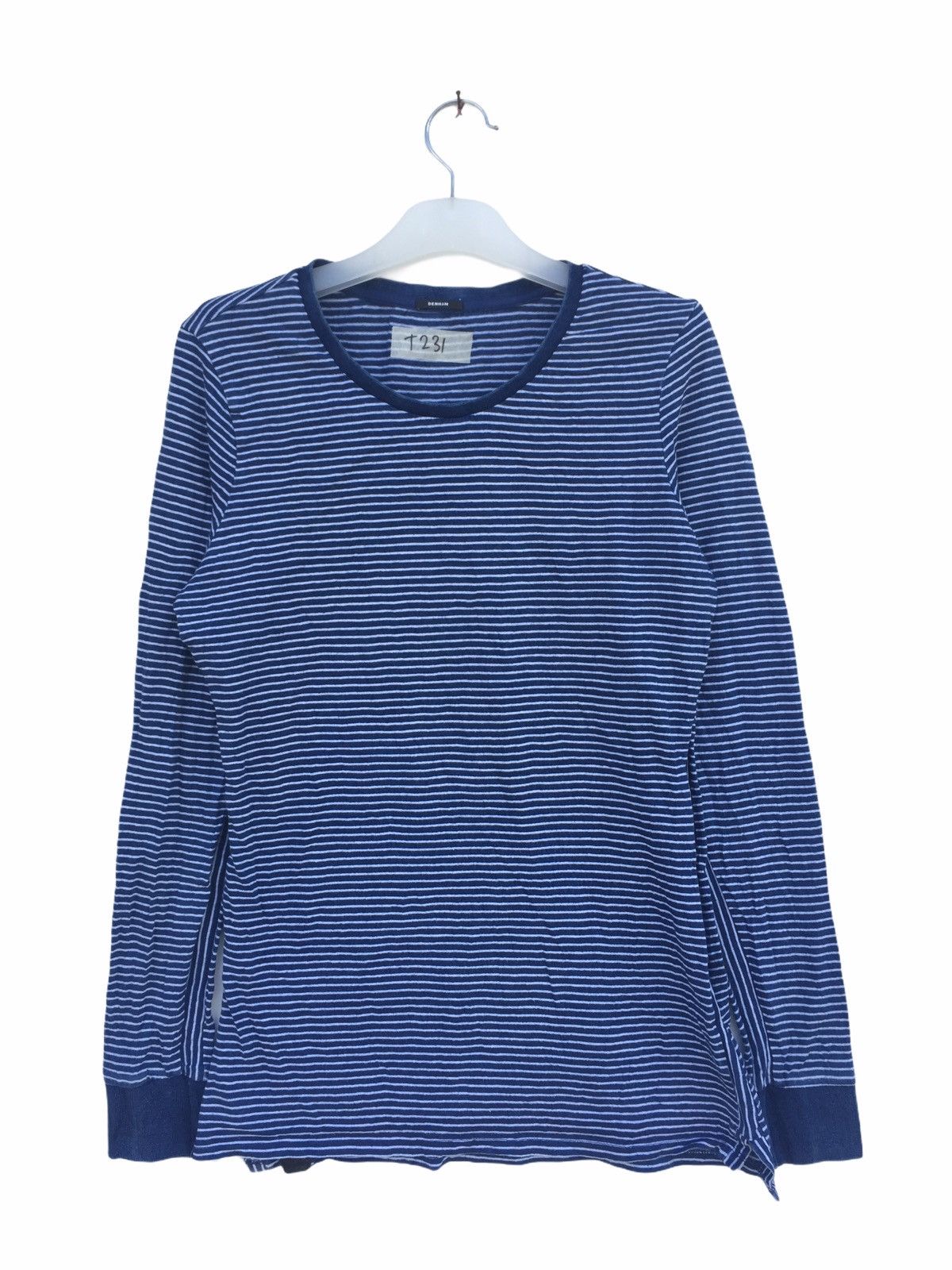 DENHAM Denham Stripe Long Sleeve Shirt Size US S / EU 44-46 / 1 - 1 Thumbnail