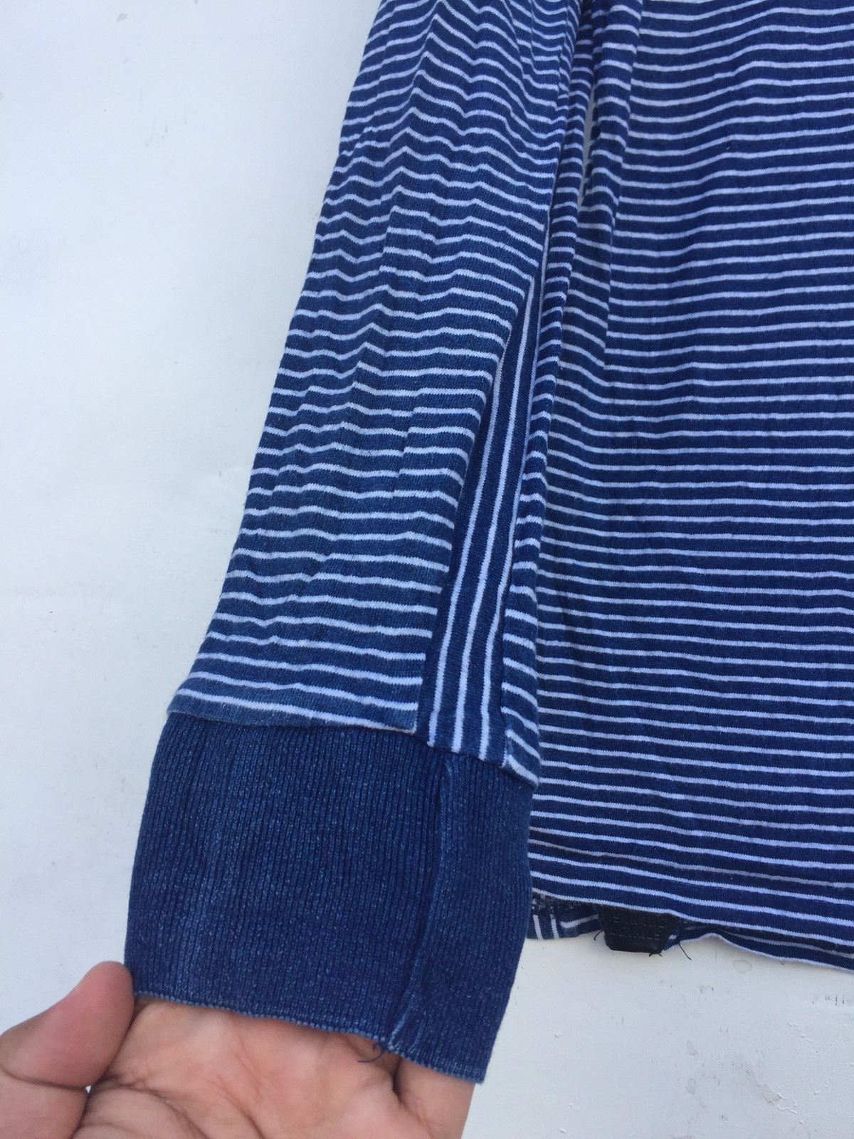 DENHAM Denham Stripe Long Sleeve Shirt Size US S / EU 44-46 / 1 - 5 Thumbnail