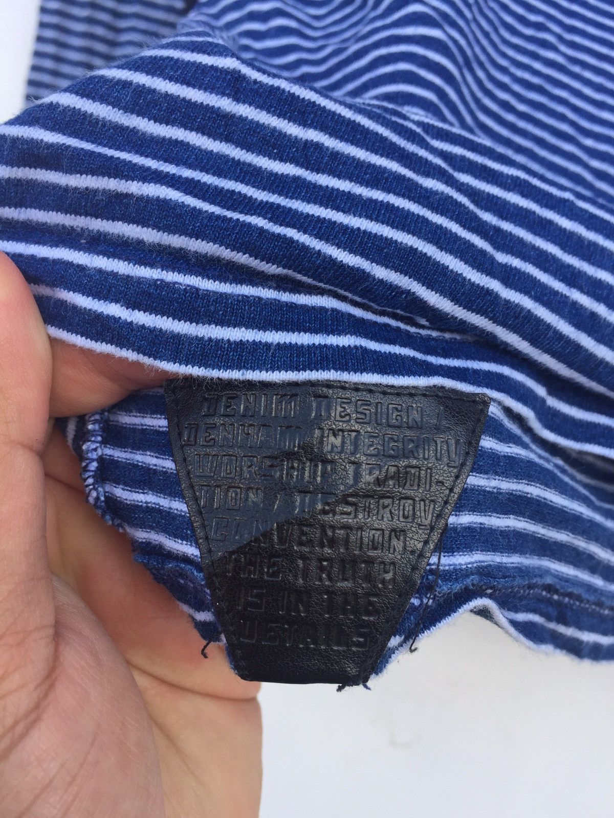 DENHAM Denham Stripe Long Sleeve Shirt Size US S / EU 44-46 / 1 - 4 Thumbnail
