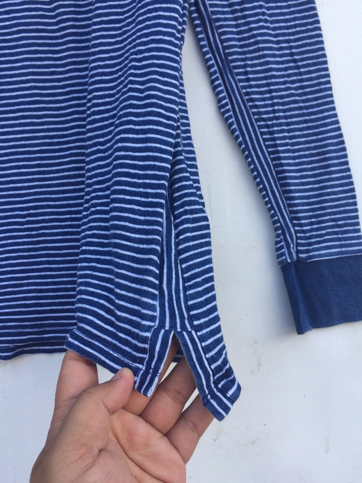 DENHAM Denham Stripe Long Sleeve Shirt Size US S / EU 44-46 / 1 - 6 Thumbnail