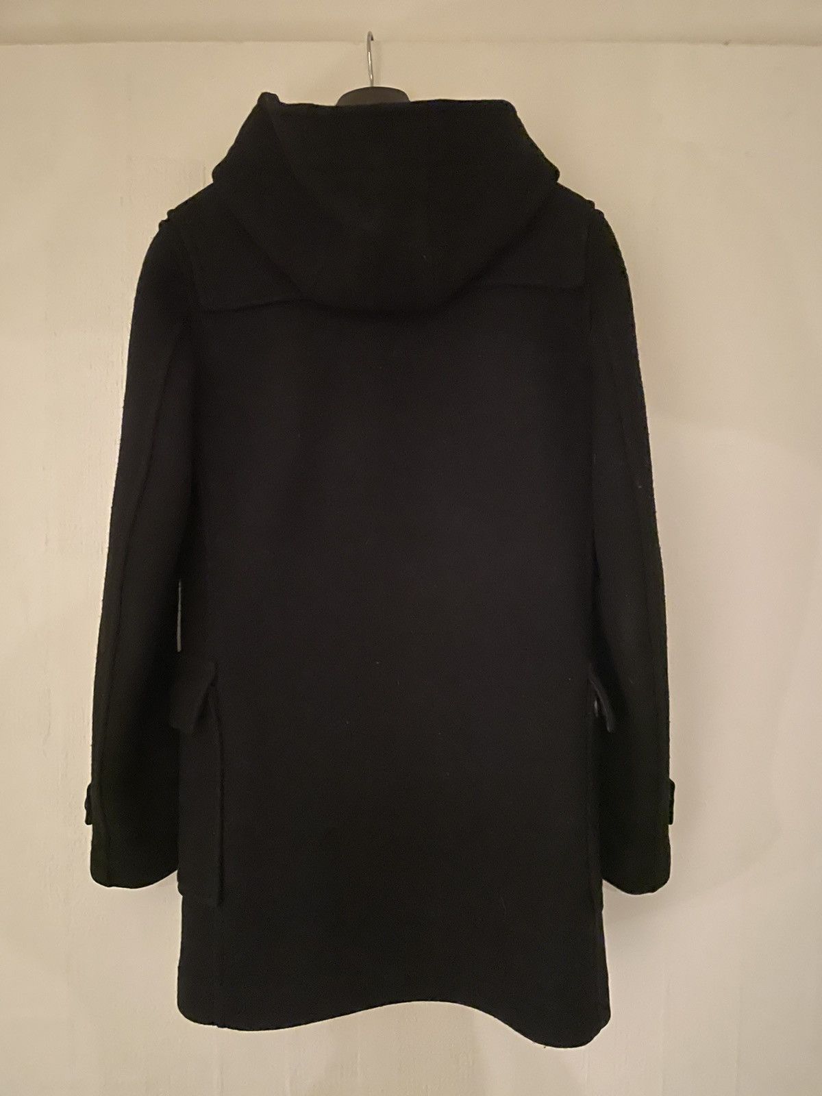 Balmain AW11 Black Hooded Duffel Coat sz. 50 Size US M / EU 48-50 / 2 - 2 Thumbnail