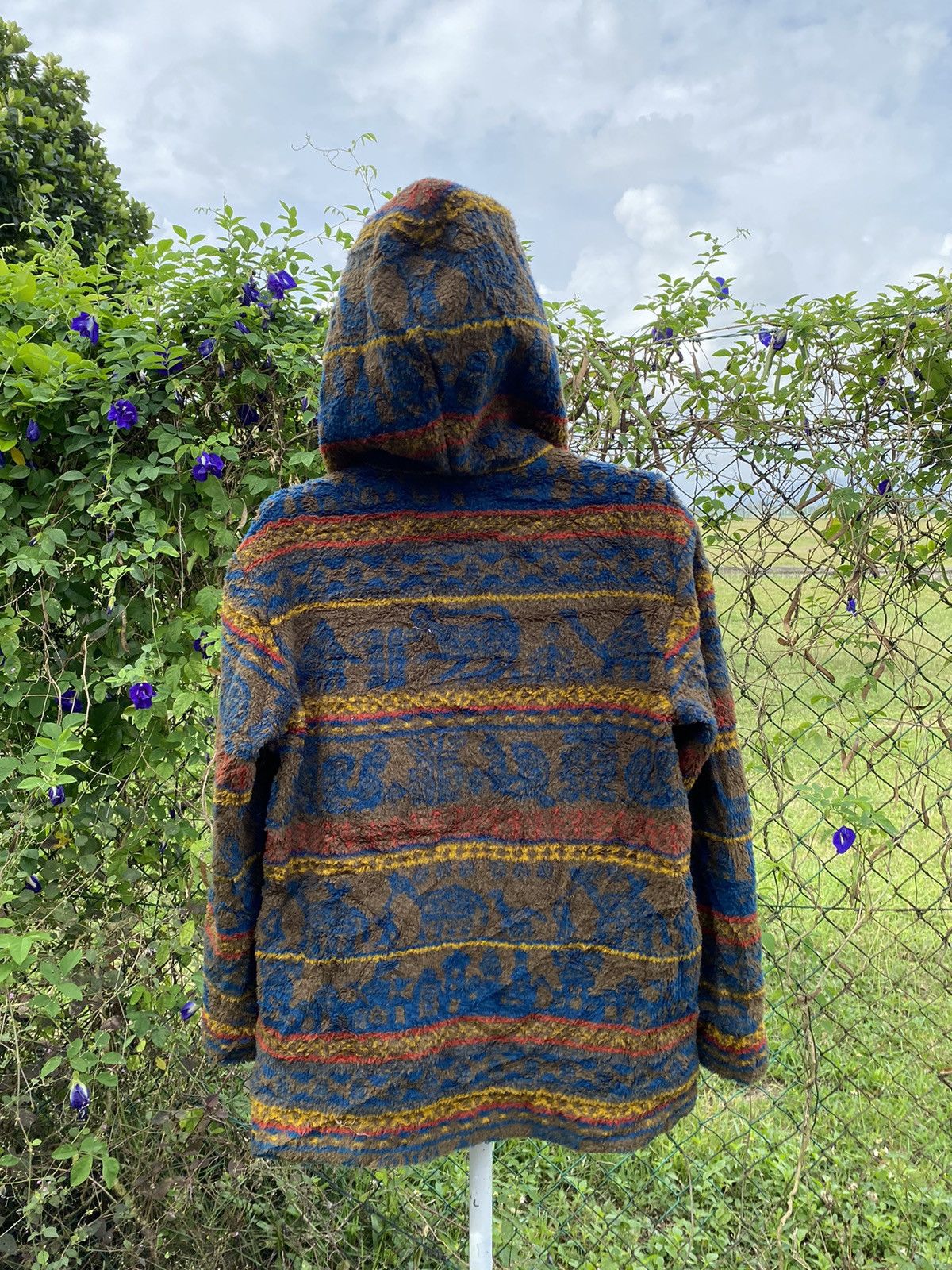 Issey Miyake Issey Miyake Ne-Net Fleece Zipper Hoodie Size US M / EU 48-50 / 2 - 3 Thumbnail