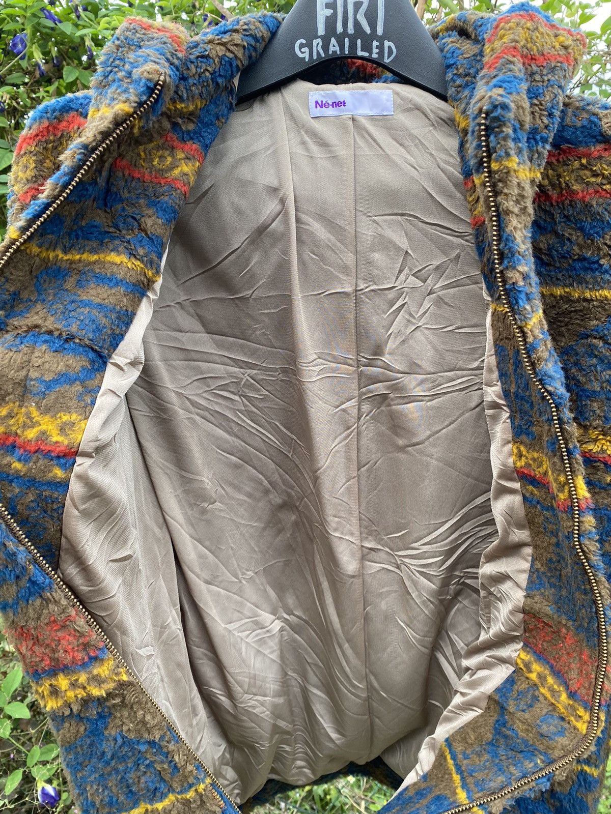 Issey Miyake Issey Miyake Ne-Net Fleece Zipper Hoodie Size US M / EU 48-50 / 2 - 4 Thumbnail