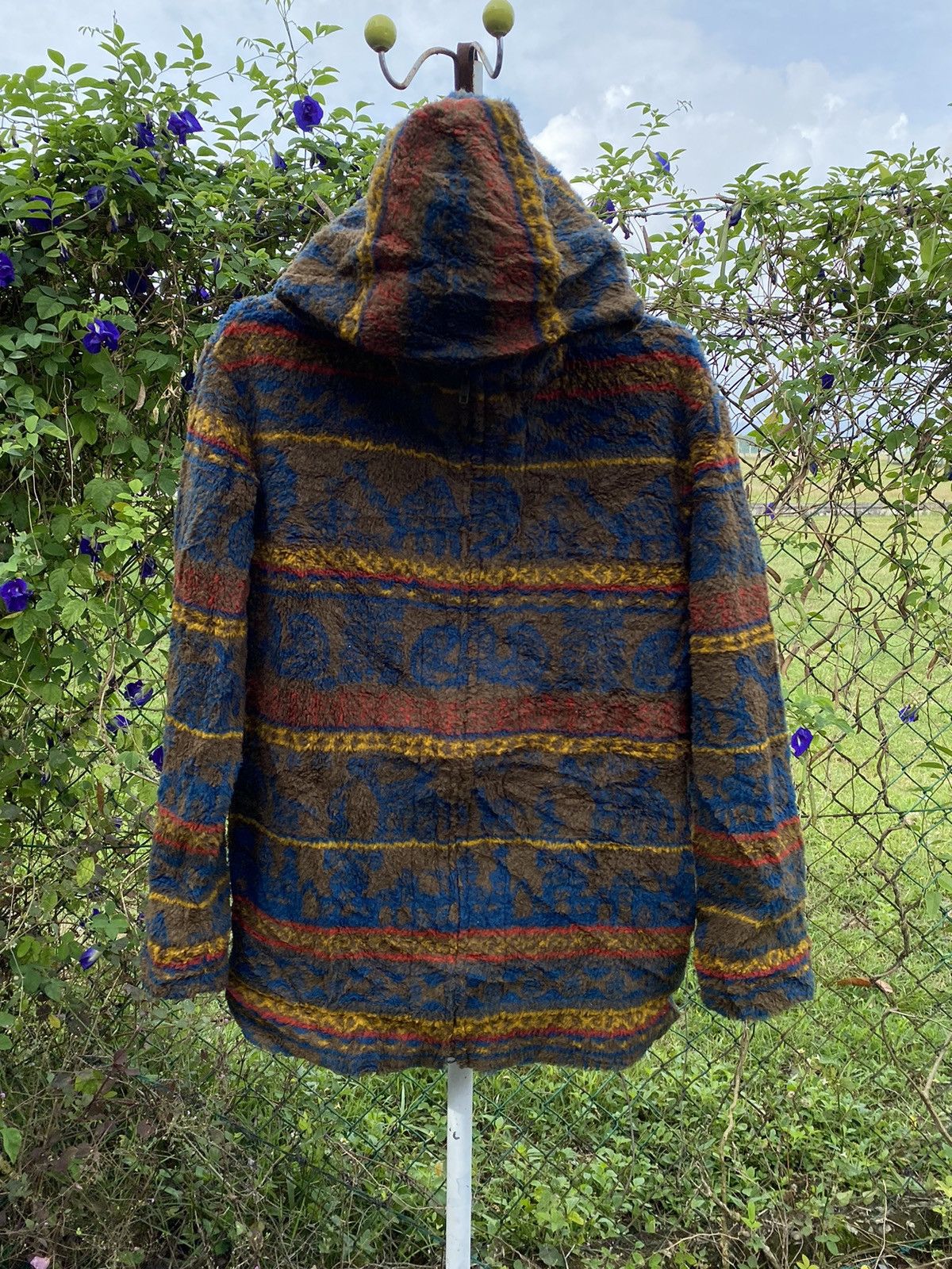 Issey Miyake Issey Miyake Ne-Net Fleece Zipper Hoodie Size US M / EU 48-50 / 2 - 15 Thumbnail