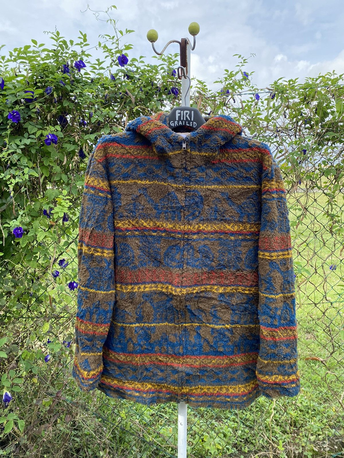 Issey Miyake Issey Miyake Ne-Net Fleece Zipper Hoodie Size US M / EU 48-50 / 2 - 1 Thumbnail