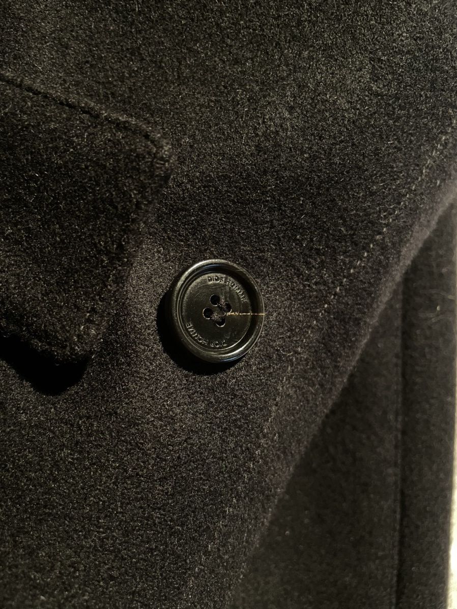 Dior × Kris Van Assche Dior Wool coat with toggle buttons Size US M / EU 48-50 / 2 - 5 Thumbnail