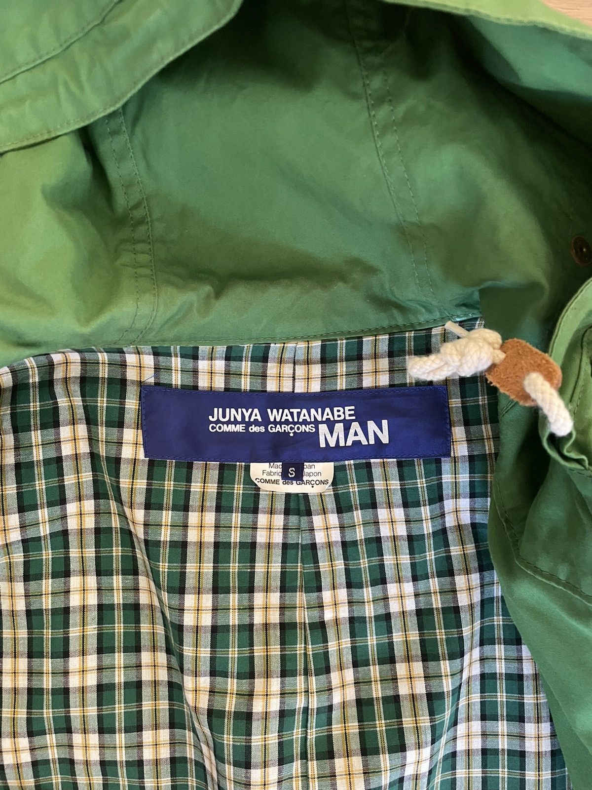 Comme des Garcons × Junya Watanabe Junya Watanabe Commes des Garçons Man green light jacket Size US S / EU 44-46 / 1 - 3 Thumbnail