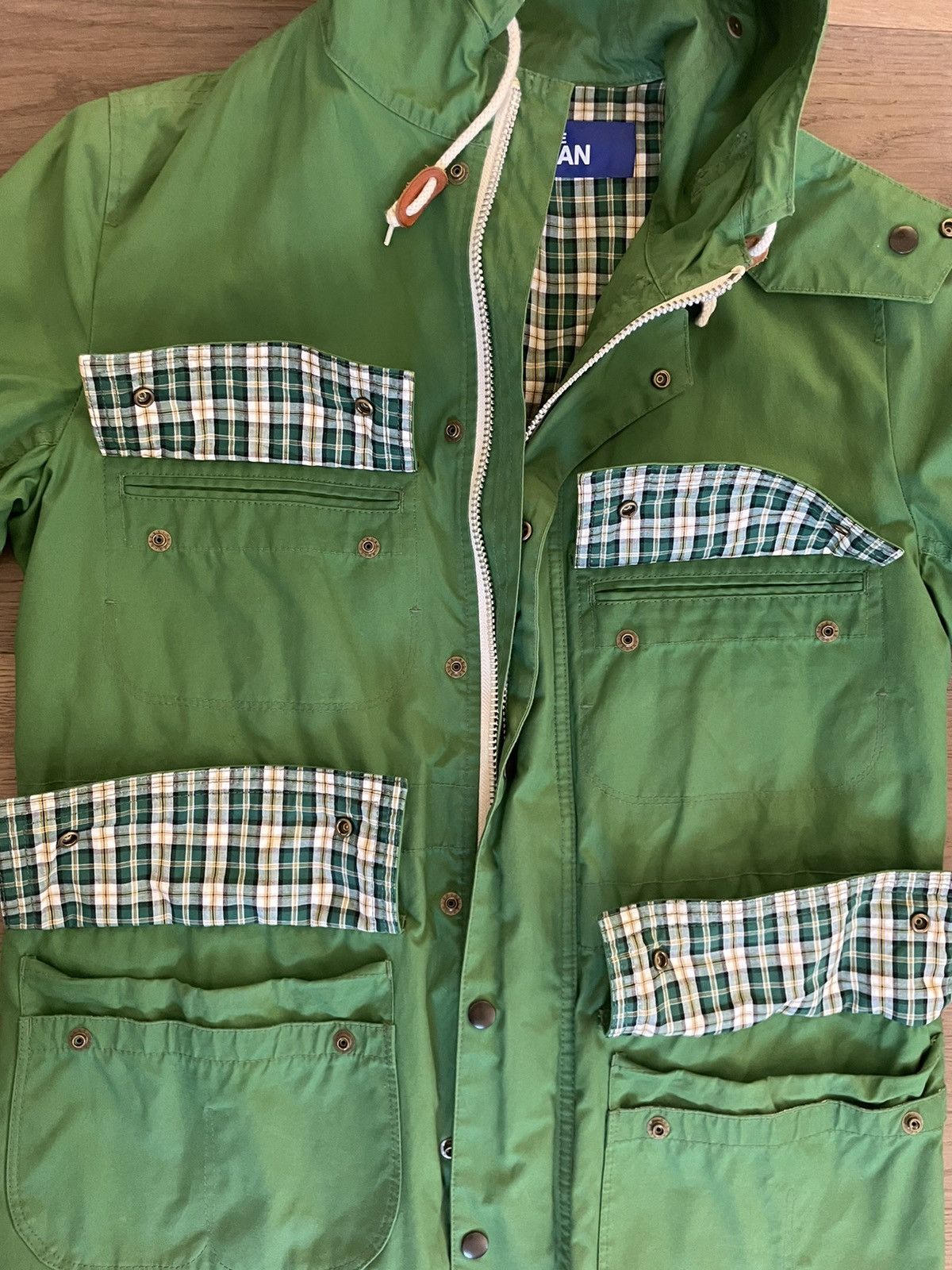 Comme des Garcons × Junya Watanabe Junya Watanabe Commes des Garçons Man green light jacket Size US S / EU 44-46 / 1 - 4 Thumbnail