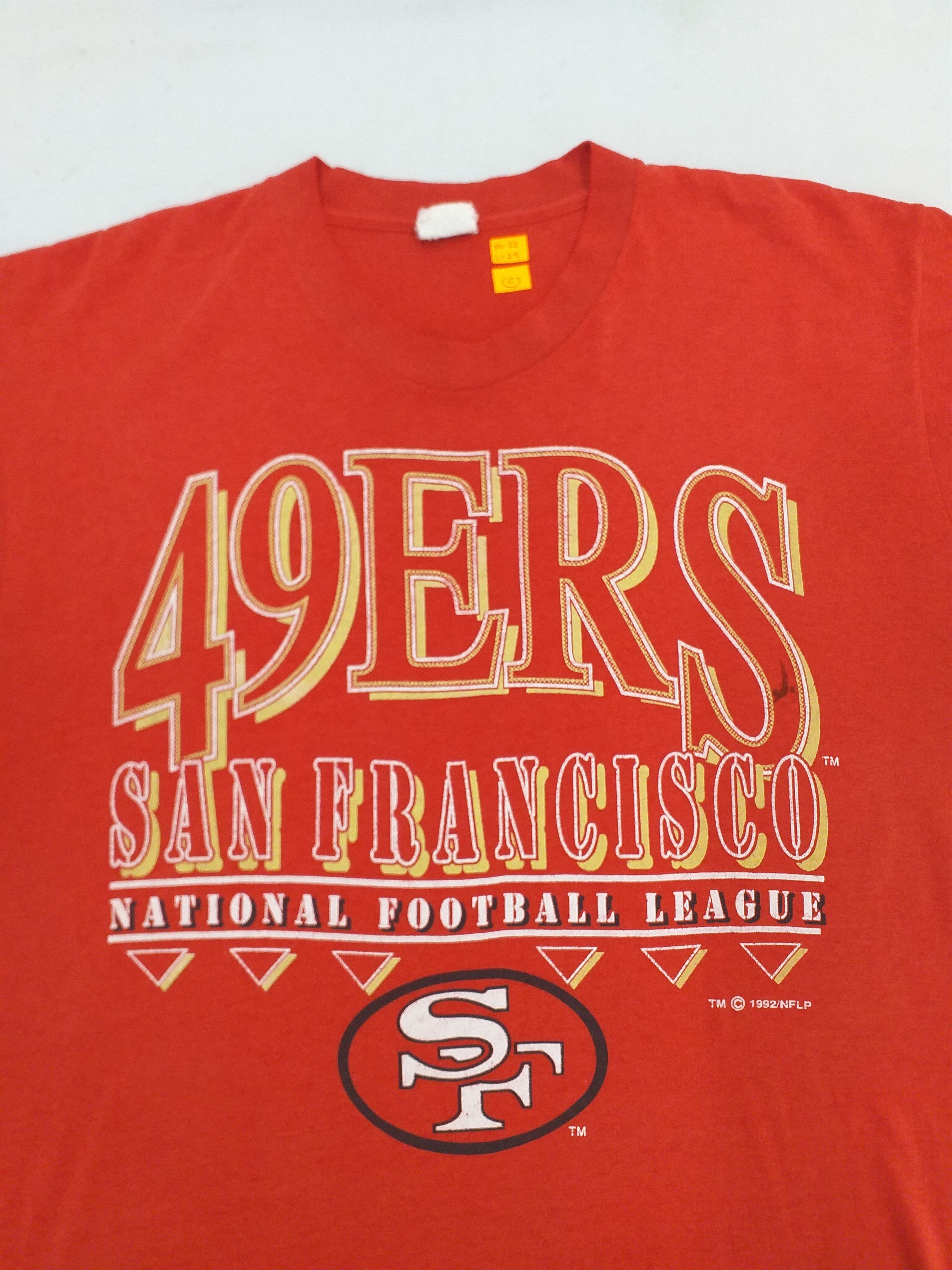 NBA Vintage 49 ERS San Francisco 90s XLarge Tee -C093 Size US XL / EU 56 / 4 - 3 Thumbnail