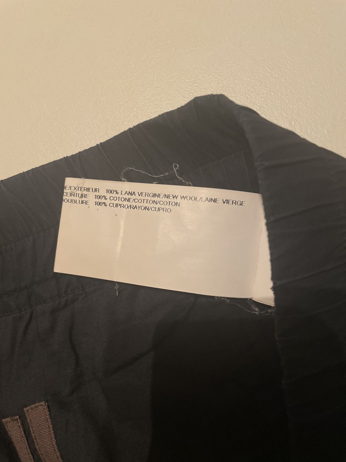 Rick Owens Rick Owens PLINTH FW13 Cropped wool pants Size US 42 / EU 58 - 7 Thumbnail