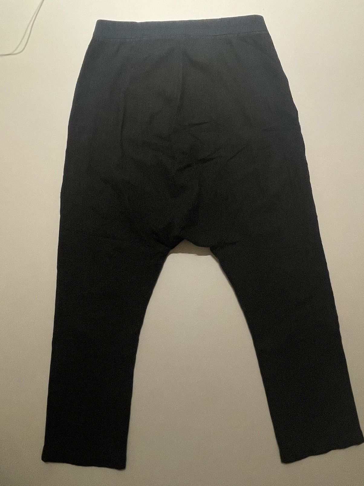 Rick Owens Rick Owens PLINTH FW13 Cropped wool pants Size US 42 / EU 58 - 2 Thumbnail