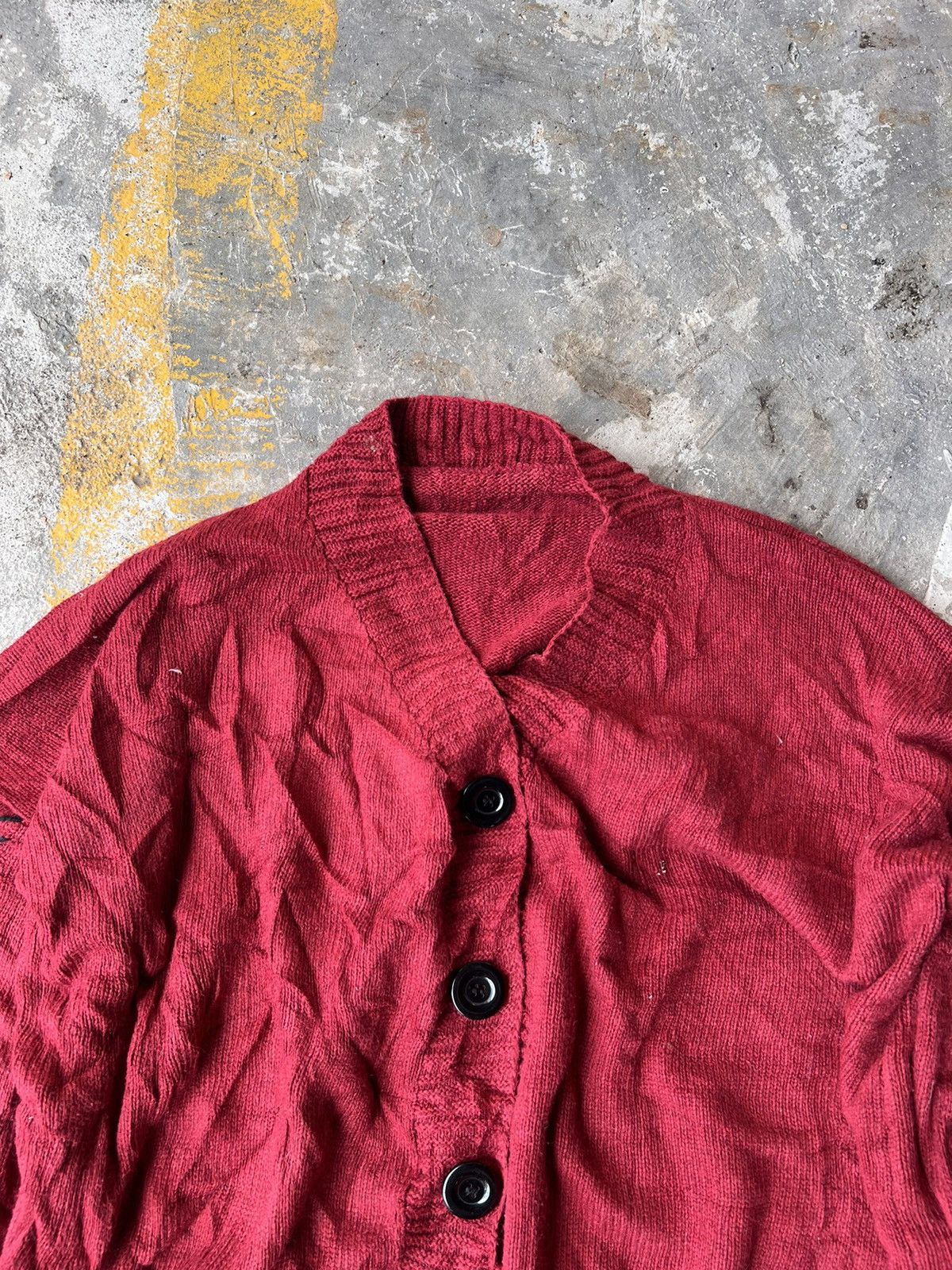 Vintage Vintage Junoah Red cardigan Size US L / EU 52-54 / 3 - 4 Thumbnail