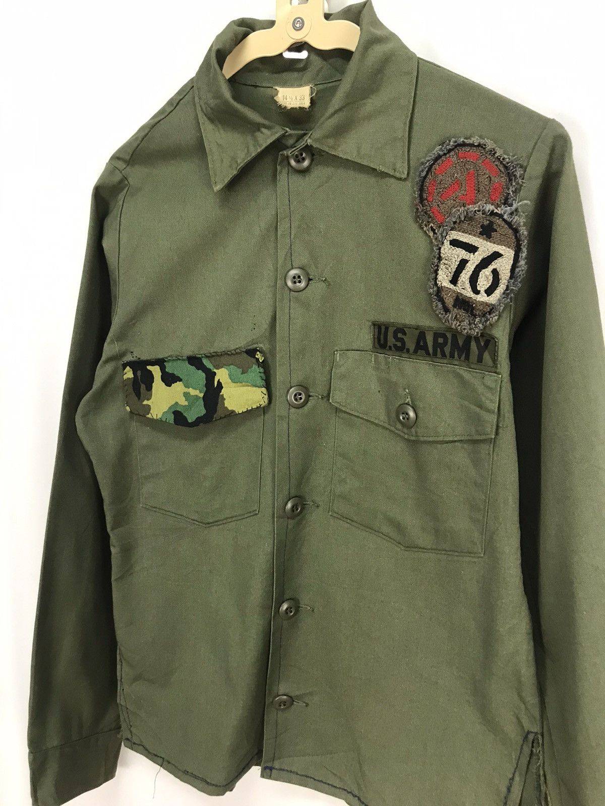 Vintage Vintage military button up with patches Size M / US 6-8 / IT 42-44 - 4 Thumbnail