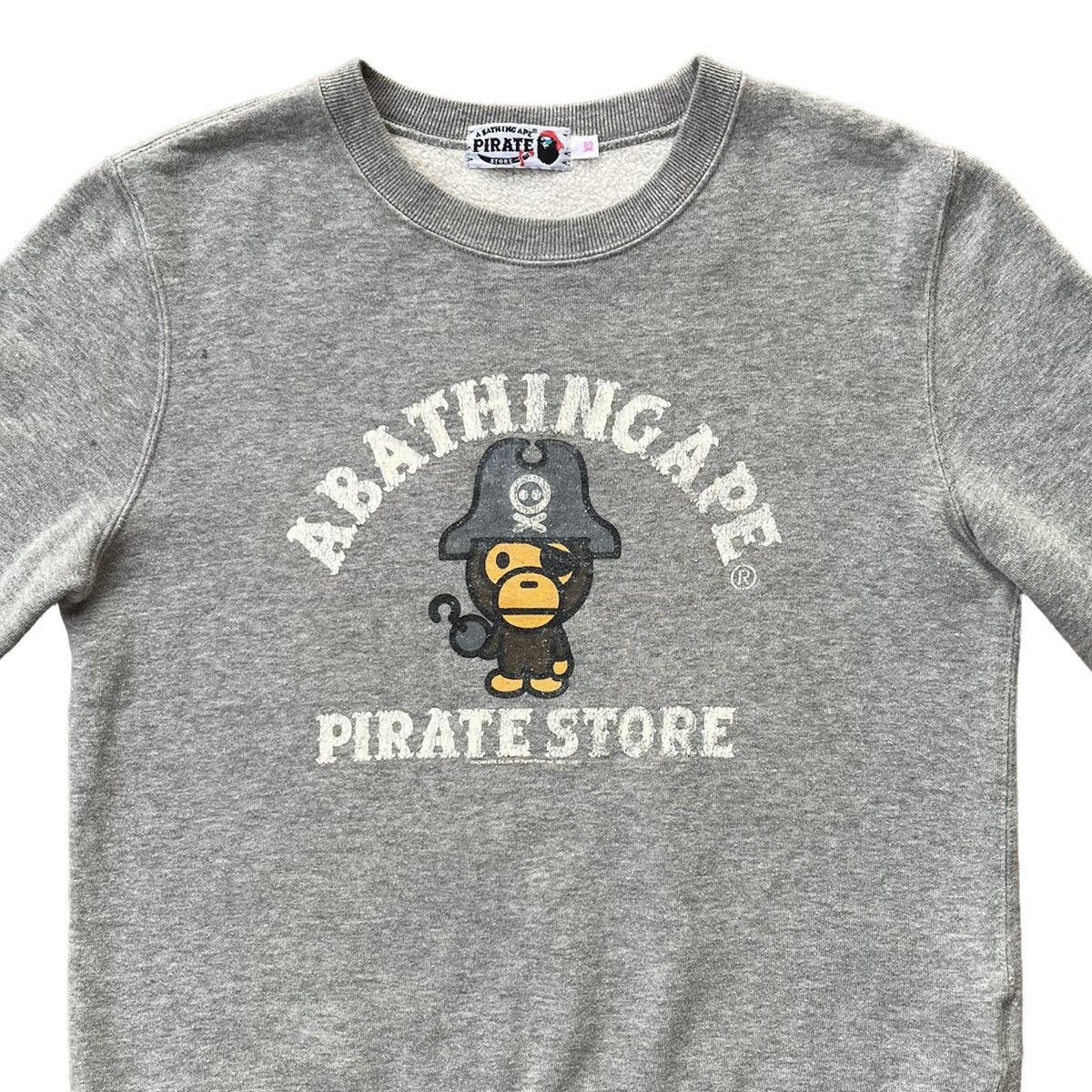 Bape Bape Pirate Store Crewneck Size XS / US 0-2 / IT 36-38 - 2 Thumbnail