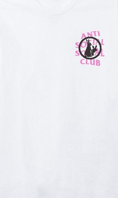 Anti Social Social Club × FR2 DS Pink ASSC x FR2 Intercontinental White Tee BPAE KITH FOG Size US L / EU 52-54 / 3 - 5 Thumbnail