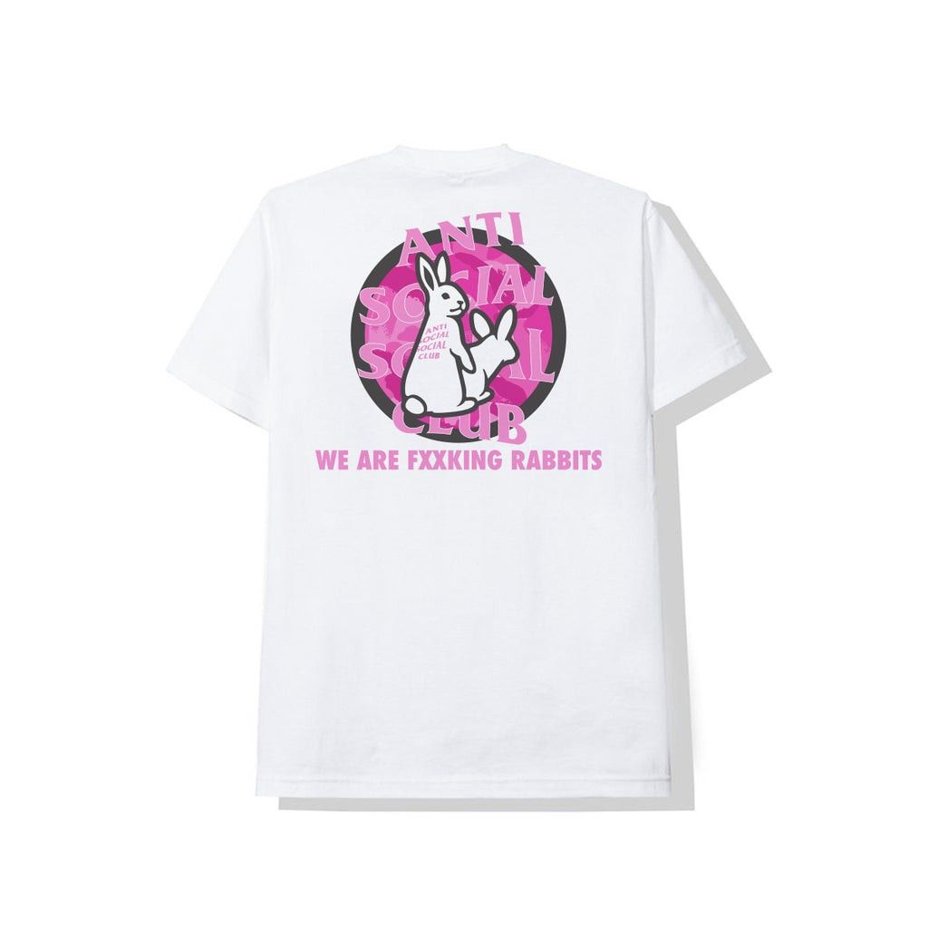 Anti Social Social Club × FR2 DS Pink ASSC x FR2 Intercontinental White Tee BPAE KITH FOG Size US L / EU 52-54 / 3 - 6 Thumbnail