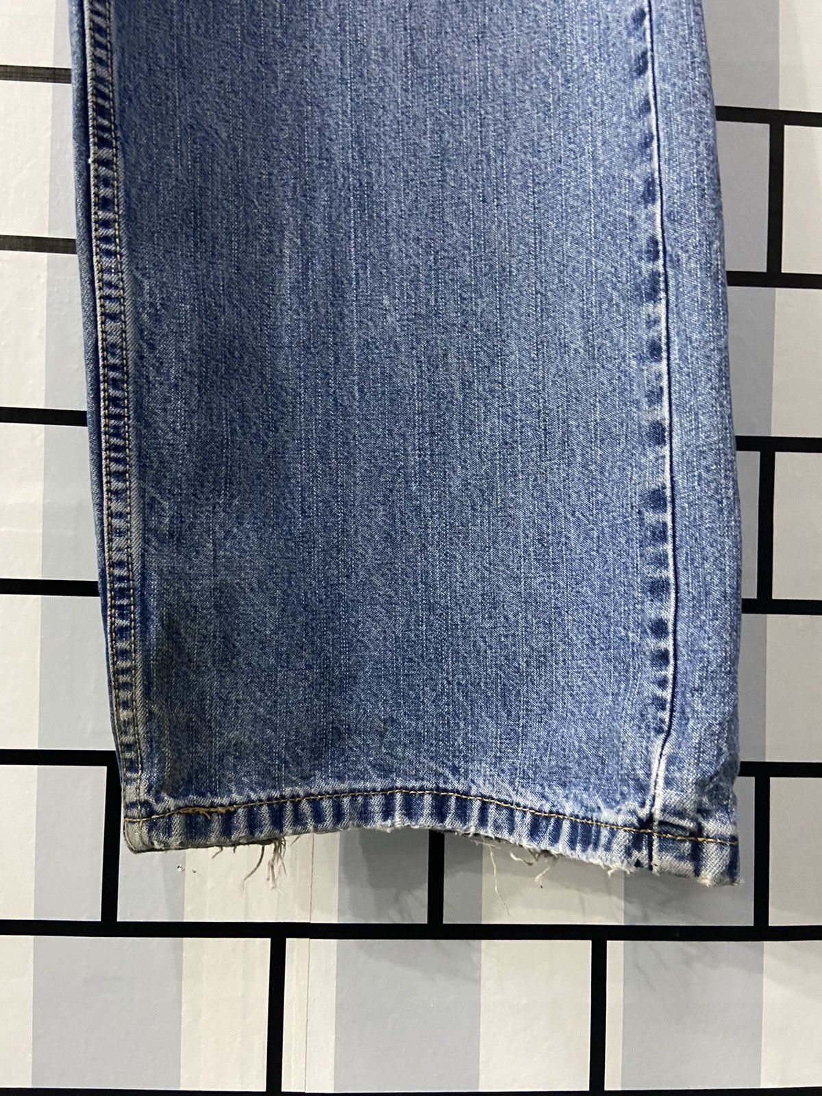 Levi's Vintage Levi’s 569 Dirty Faded Blue Denim Pants Size US 38 / EU 54 - 6 Thumbnail