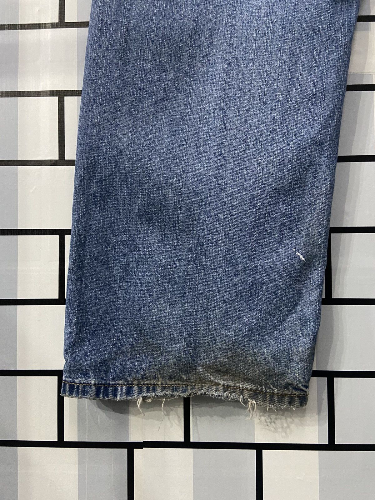 Levi's Vintage Levi’s 569 Dirty Faded Blue Denim Pants Size US 38 / EU 54 - 12 Thumbnail