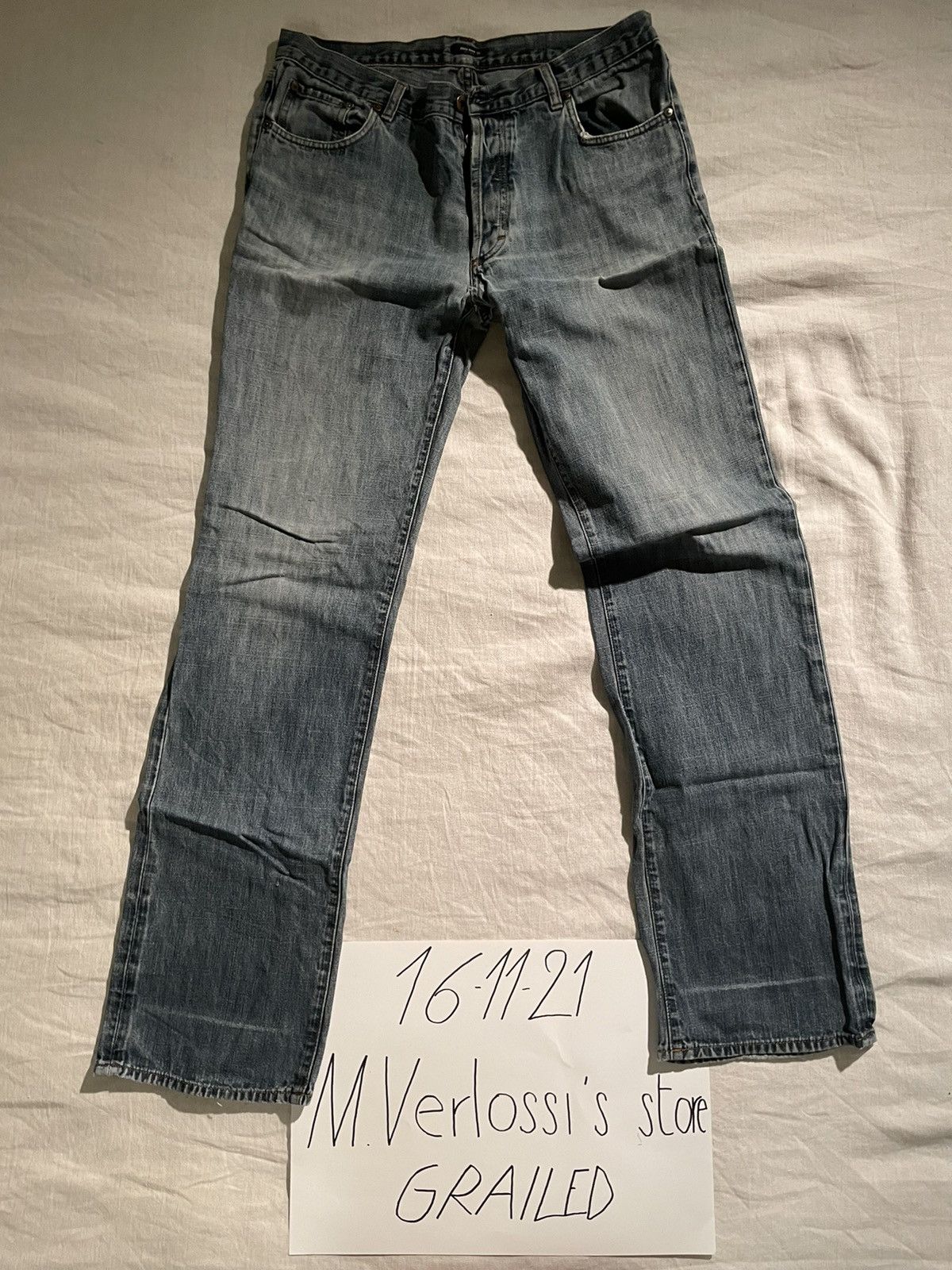 Miu Miu Miu Miu SS’99 menswear jeans Size US 36 / EU 52 - 1 Thumbnail