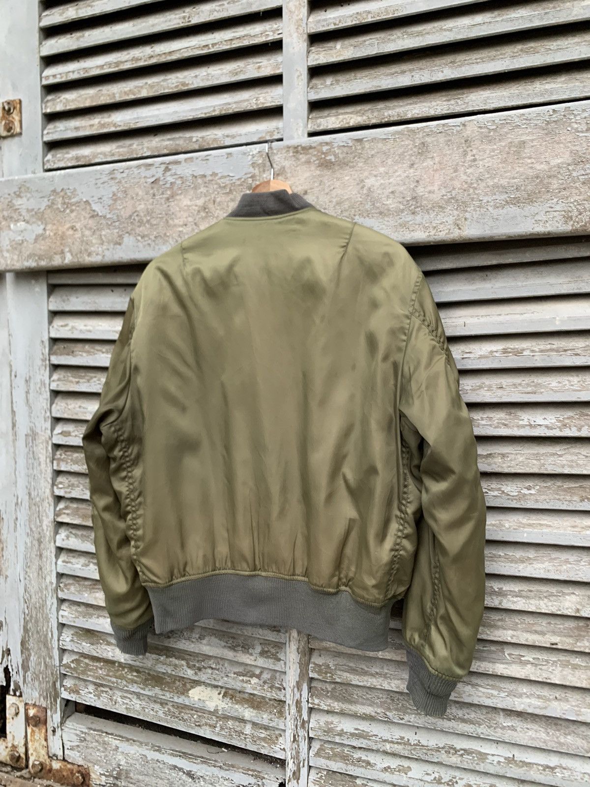 Vintage 🪖Vintage THRASHED MA-1 Man Intermediate Bomber Jacket Size US M / EU 48-50 / 2 - 10 Thumbnail