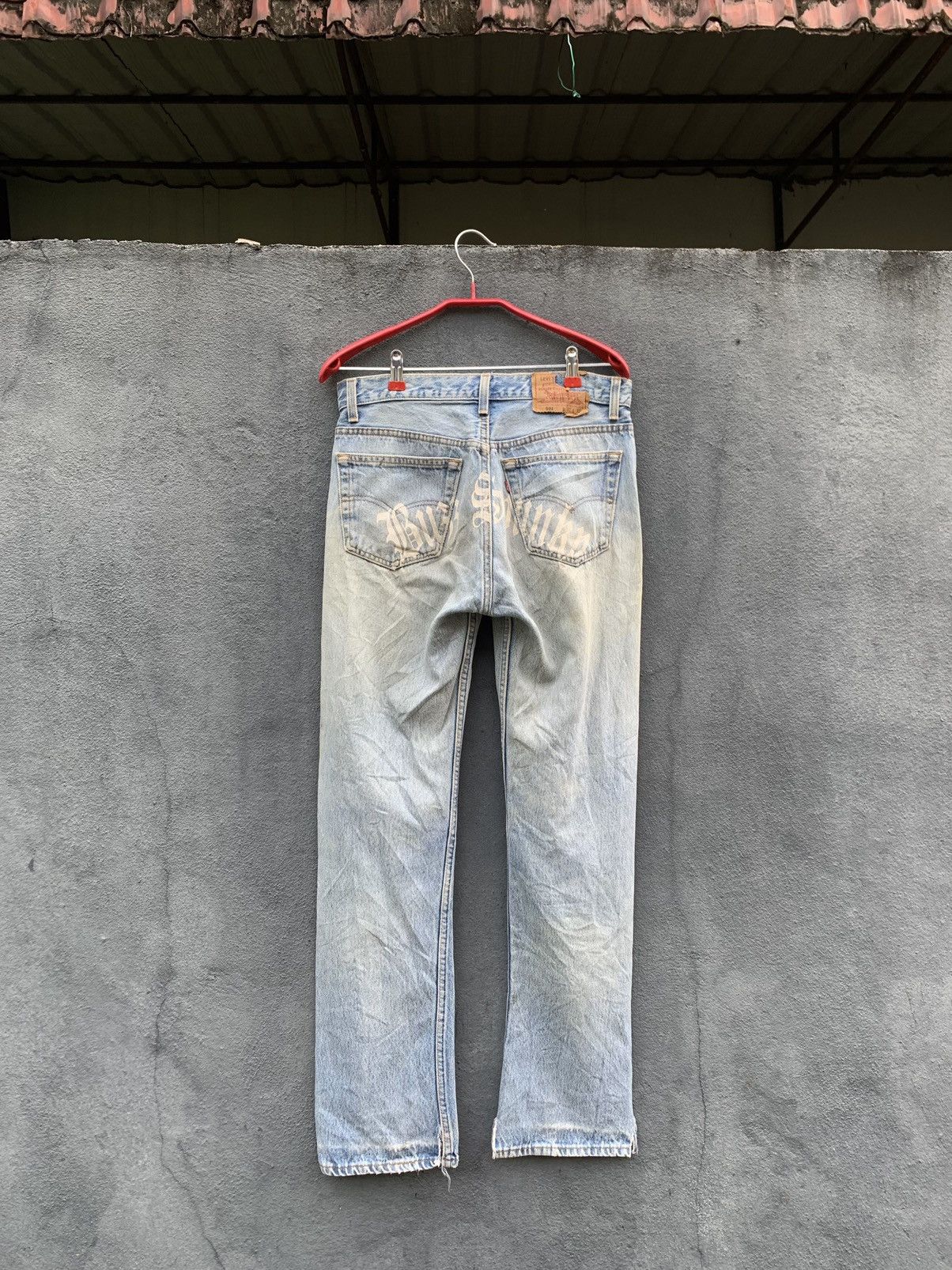 Levi's **rare**Vintage Levis 501 X BUZZ SPUNKY Distressed Denim Size US 32 / EU 48 - 16 Thumbnail