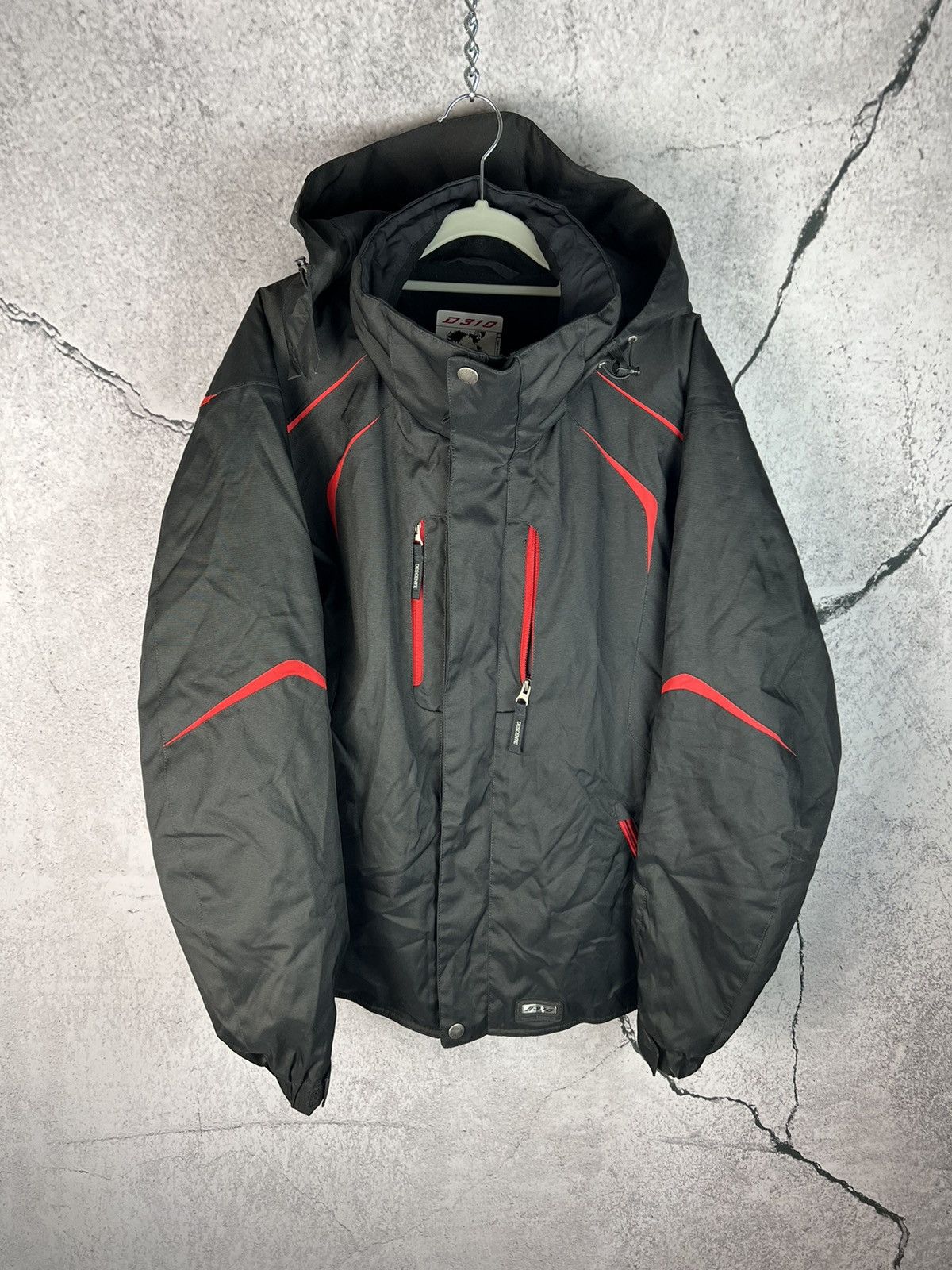 Descente Black/Red Descente Japanese brand winter snow ski jacket Size US L / EU 52-54 / 3 - 1 Thumbnail