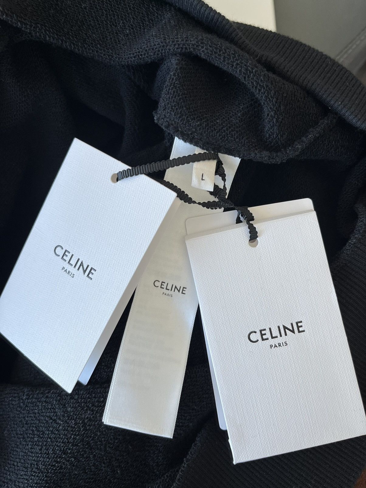 Celine × Hedi Slimane Rare Super Runway Celine Hedi Mushroom Diamond Jewel Hoodie Size US XL / EU 56 / 4 - 10 Thumbnail
