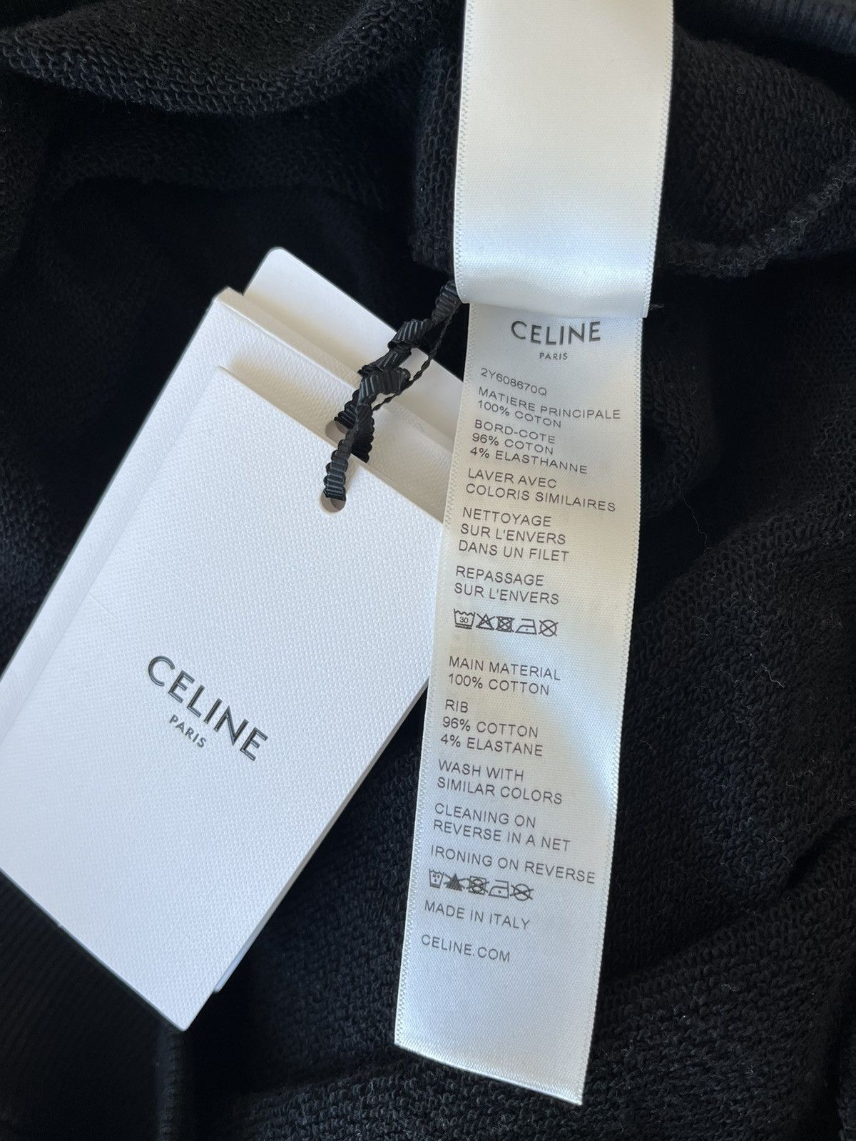 Celine × Hedi Slimane Rare Super Runway Celine Hedi Mushroom Diamond Jewel Hoodie Size US L / EU 52-54 / 3 - 11 Thumbnail