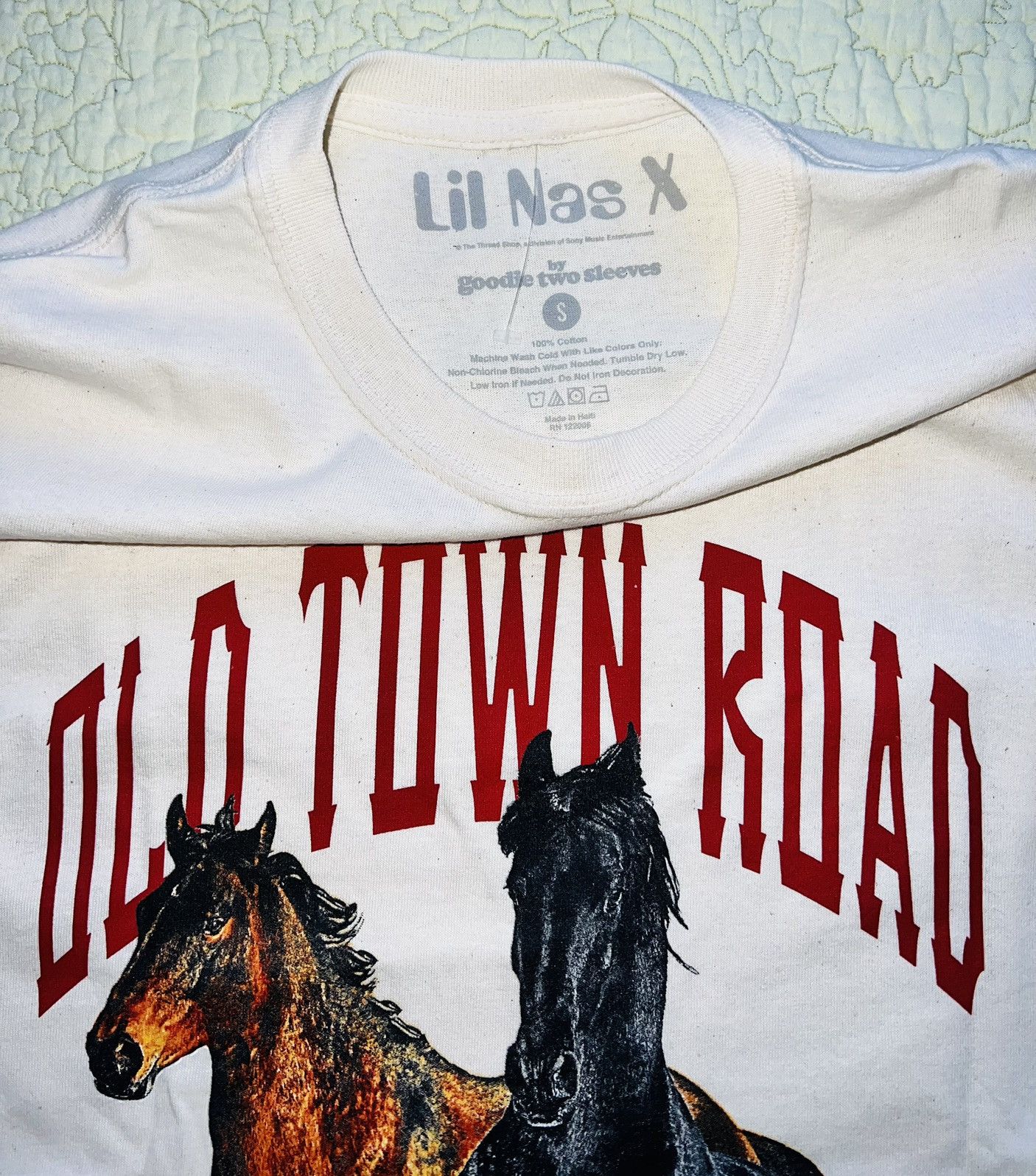 Nas × Rap Tees NEW Old Town Road * Lil Nas X T-shirt Size US S / EU 44-46 / 1 - 2 Thumbnail