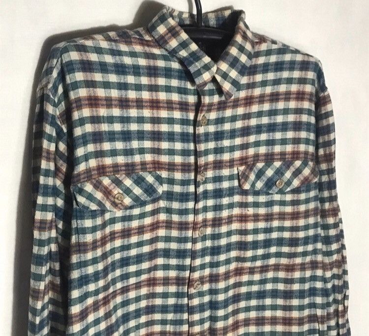 Flannel Vintage 90s flannel shirt Travis Scott style size XL Size US XL / EU 56 / 4 - 1 Thumbnail