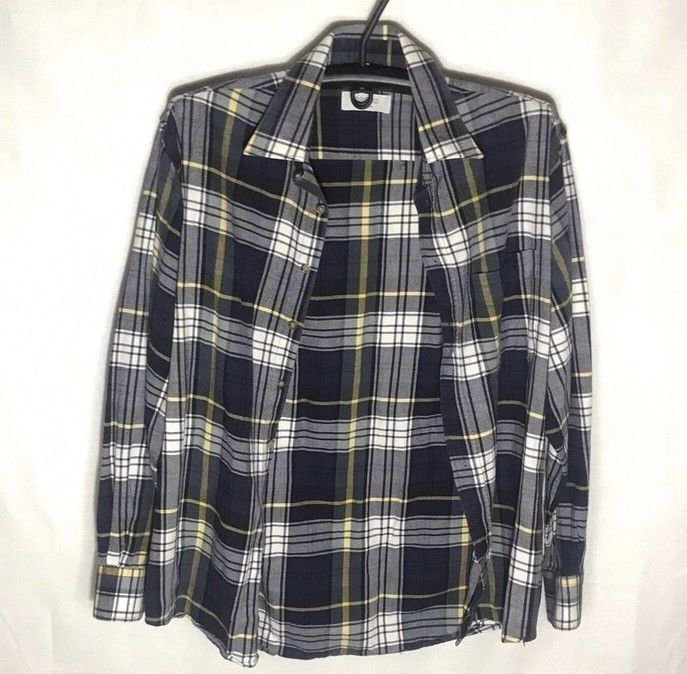 Flannel Vintage 90s flannel shirt Travis Scott style streetwear Size US M / EU 48-50 / 2 - 2 Thumbnail