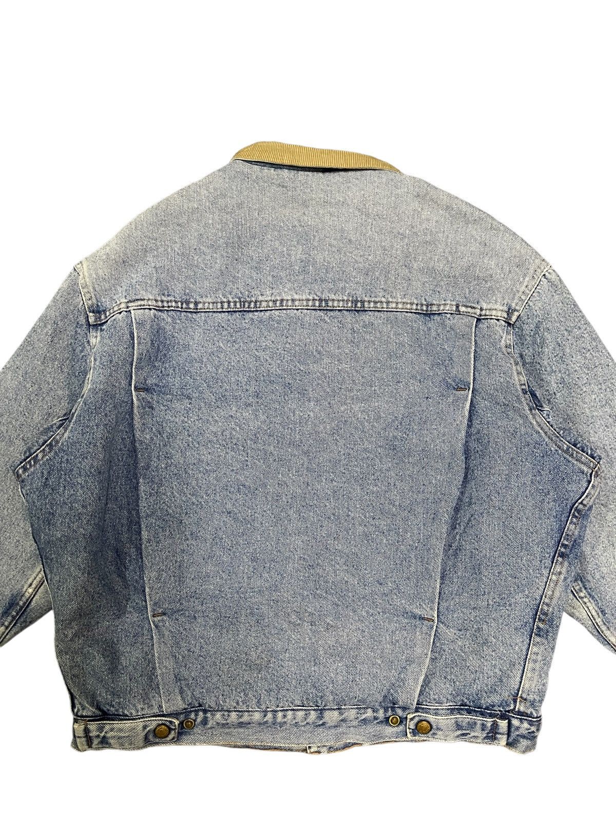 Aviatic Vintage Aviatic Italy Blanket Lined Denim Jacket Size US L / EU 52-54 / 3 - 9 Thumbnail