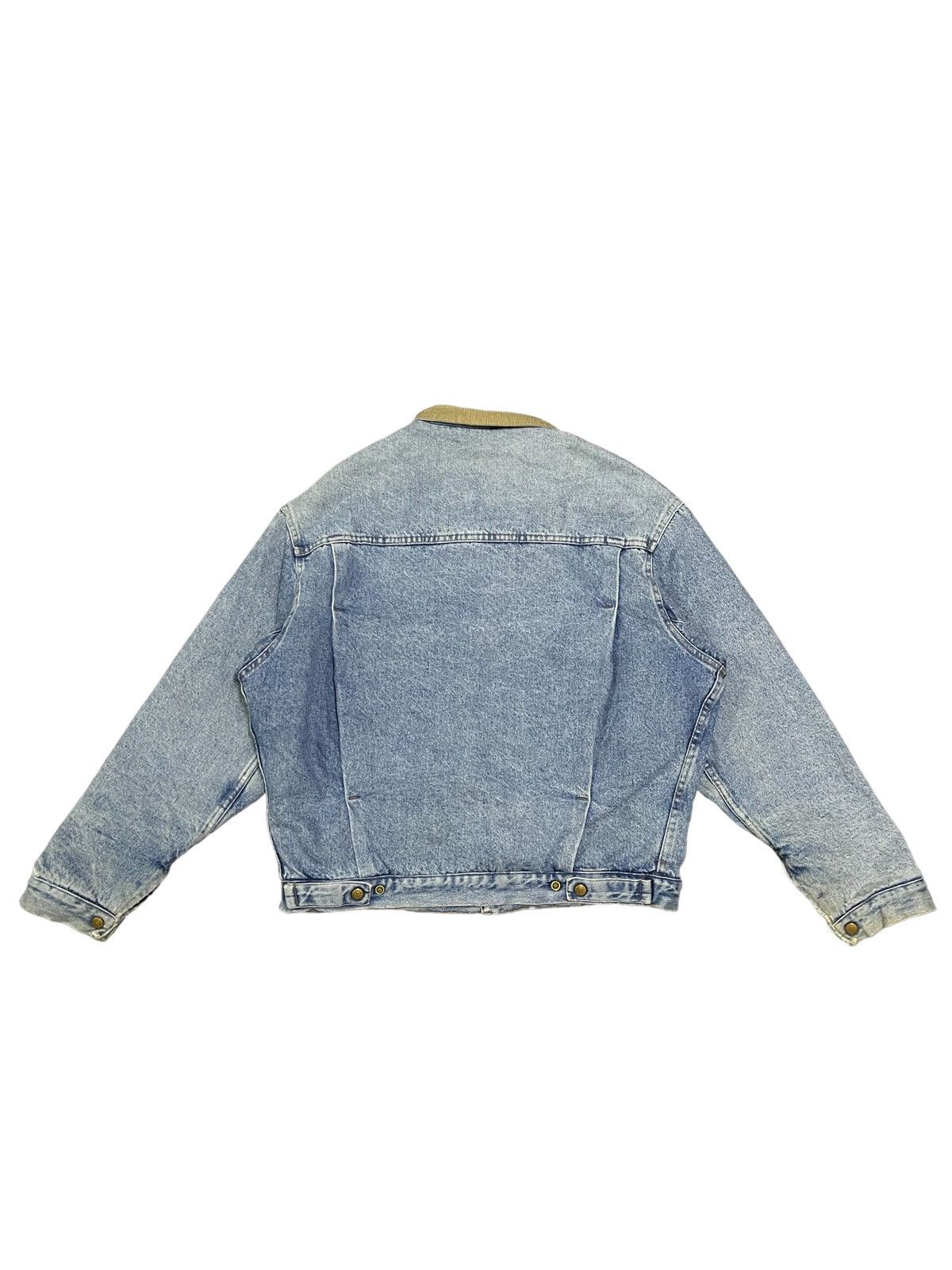 Aviatic Vintage Aviatic Italy Blanket Lined Denim Jacket Size US L / EU 52-54 / 3 - 4 Thumbnail