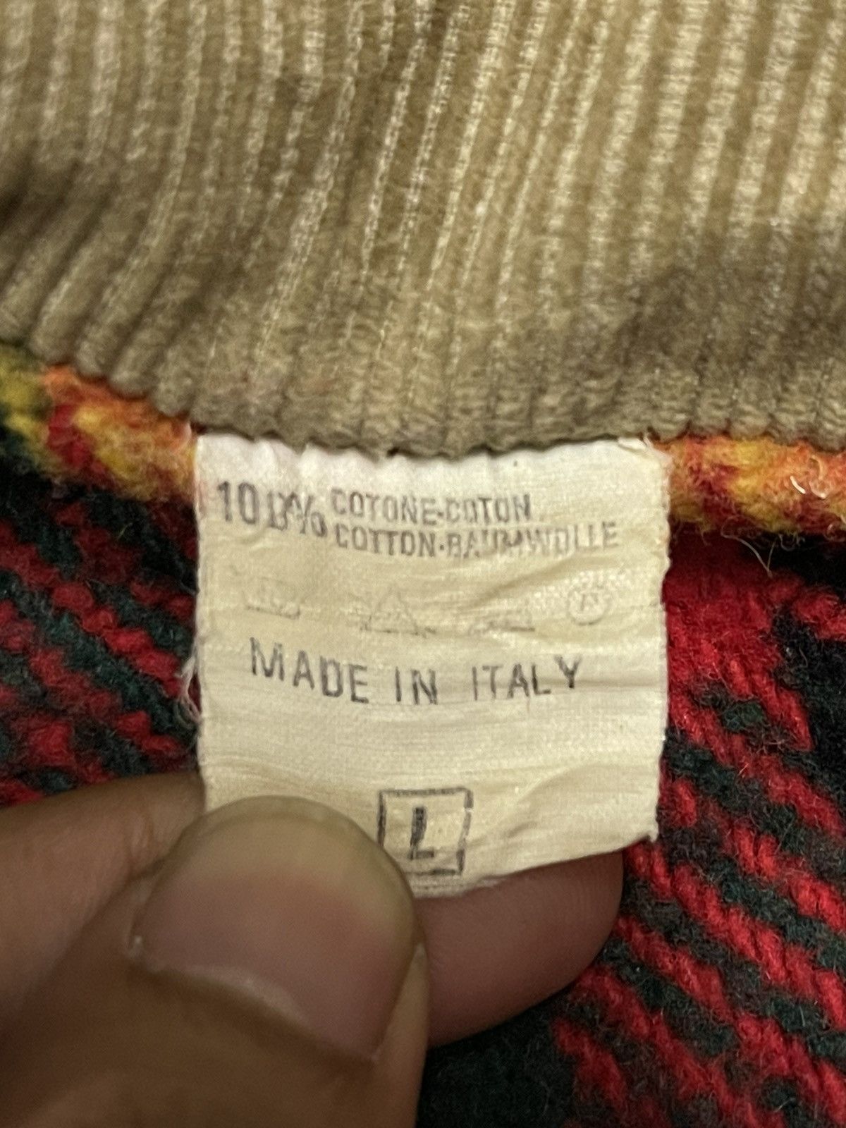 Aviatic Vintage Aviatic Italy Blanket Lined Denim Jacket Size US L / EU 52-54 / 3 - 12 Thumbnail
