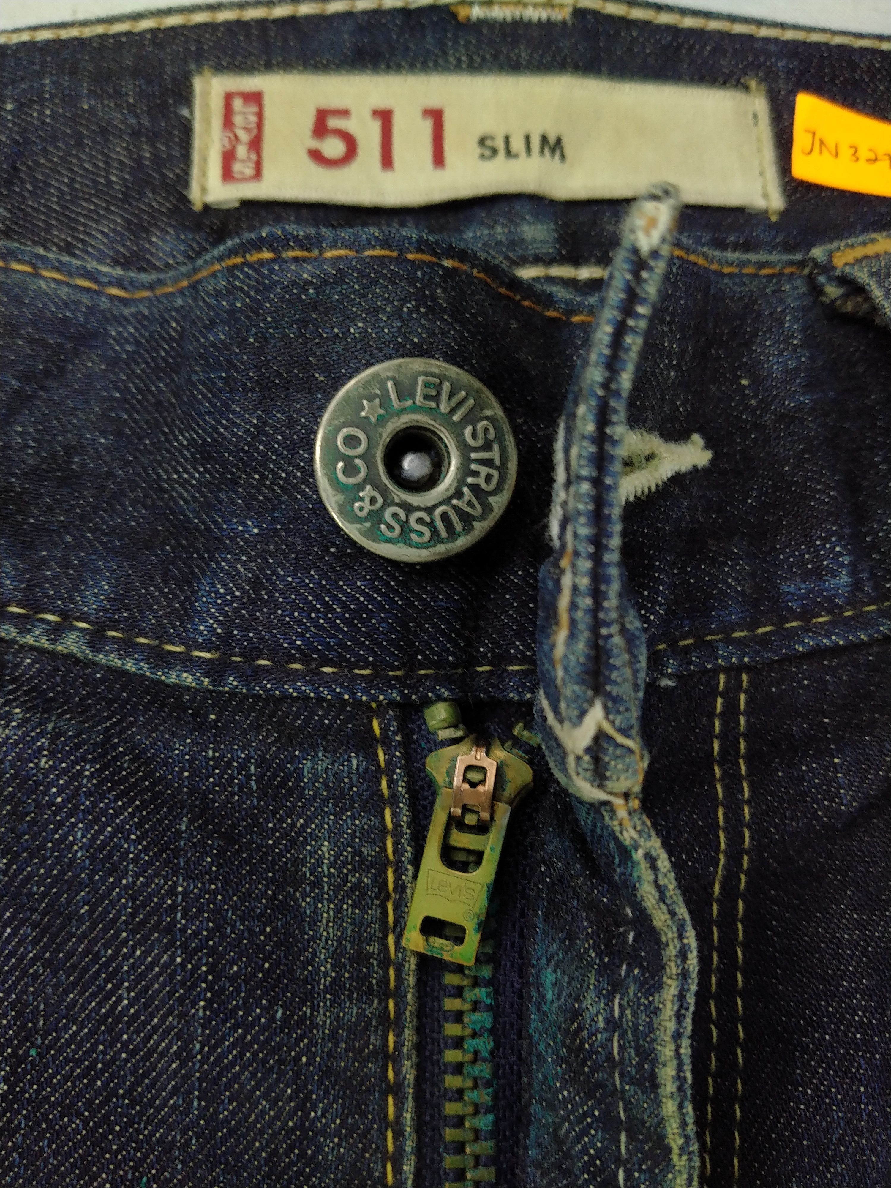 Levi's Dark Blue Levi's 511 Slim 35x31 Denim -JN322 Size US 35 - 8 Thumbnail