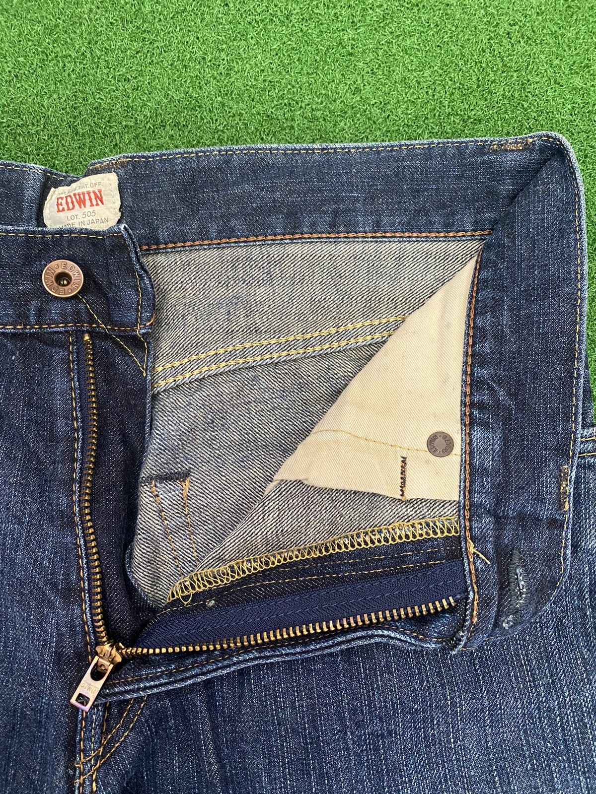 Edwin EDWIN 505z SIZE 29, SELAVGE DENIM Size US 29 - 4 Thumbnail