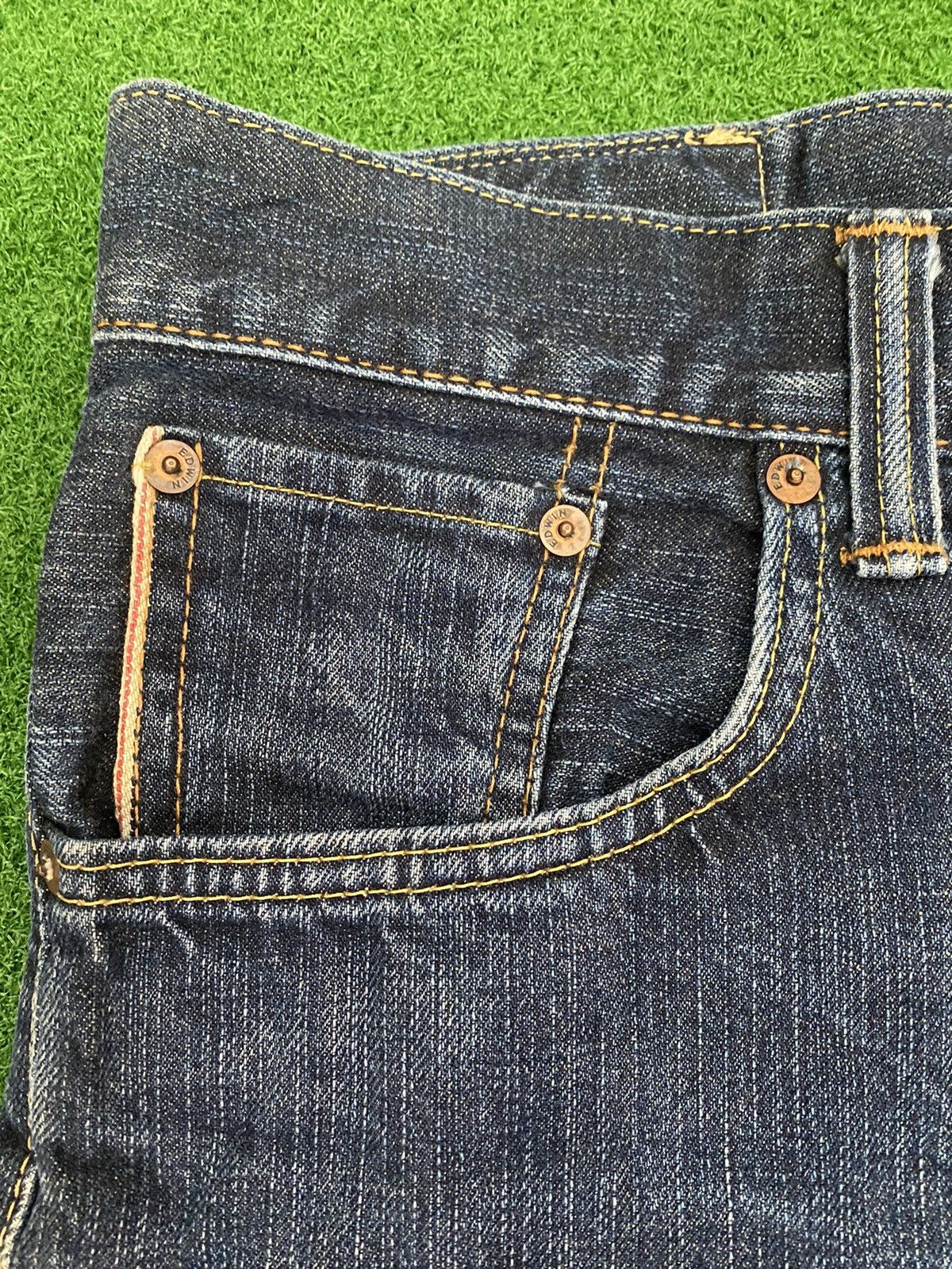 Edwin EDWIN 505z SIZE 29, SELAVGE DENIM Size US 29 - 3 Thumbnail