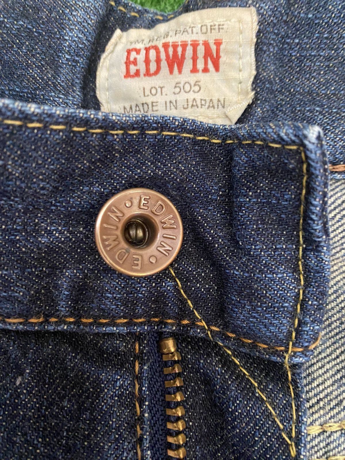 Edwin EDWIN 505z SIZE 29, SELAVGE DENIM Size US 29 - 5 Thumbnail