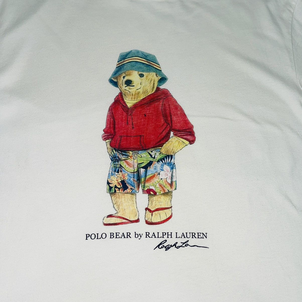 Polo Ralph Lauren × Ralph Lauren × Vintage Polo Bear By Ralph Lauren T Shirt Size US L / EU 52-54 / 3 - 3 Thumbnail