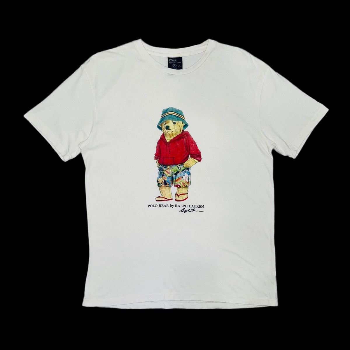 Polo Ralph Lauren × Ralph Lauren × Vintage Polo Bear By Ralph Lauren T Shirt Size US L / EU 52-54 / 3 - 1 Thumbnail