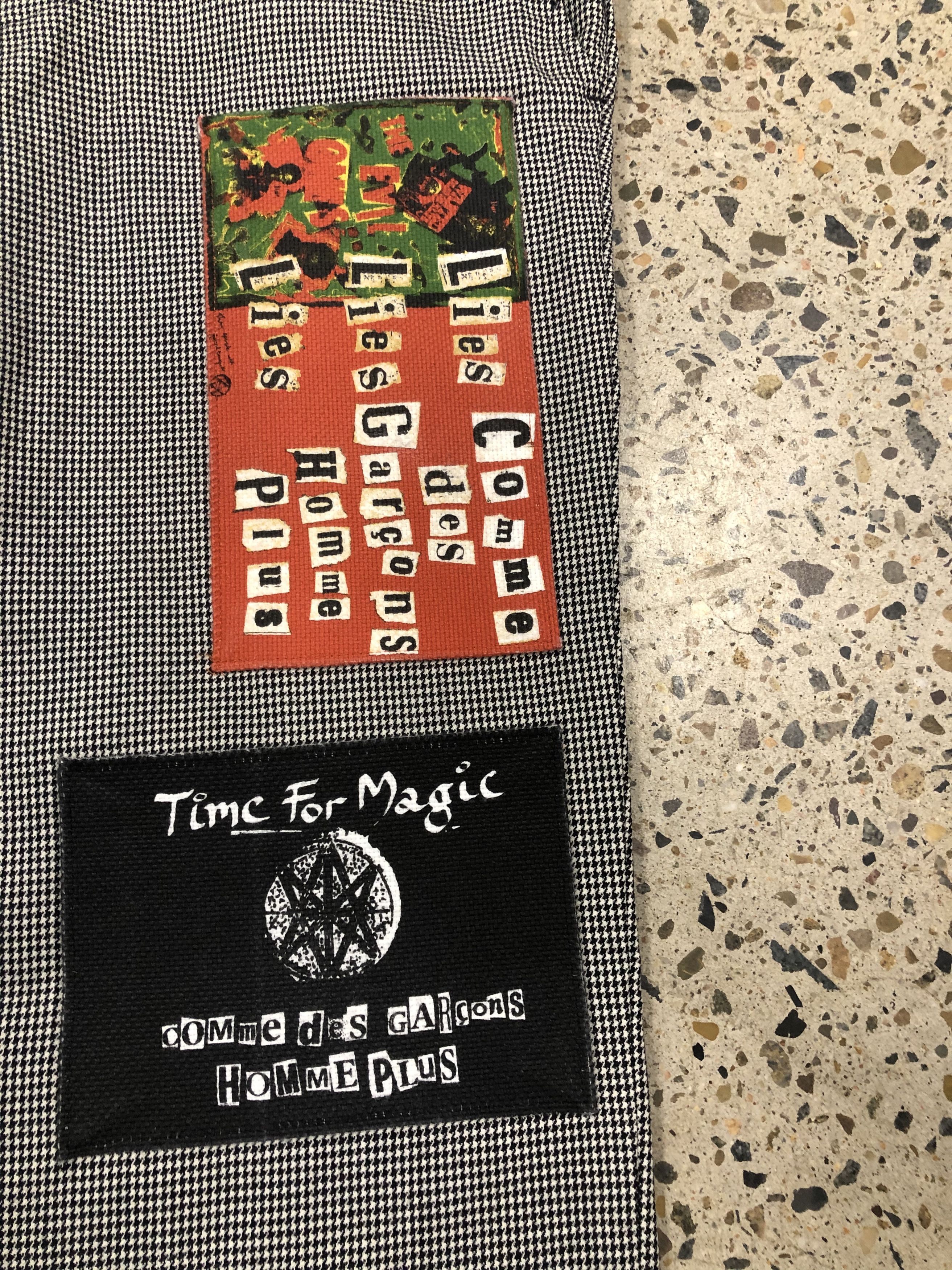 Comme des Garcons Homme Plus Comme Des Garcons 2008 'Time For Magic' Patch Pants Size US 30 / EU 46 - 5 Thumbnail