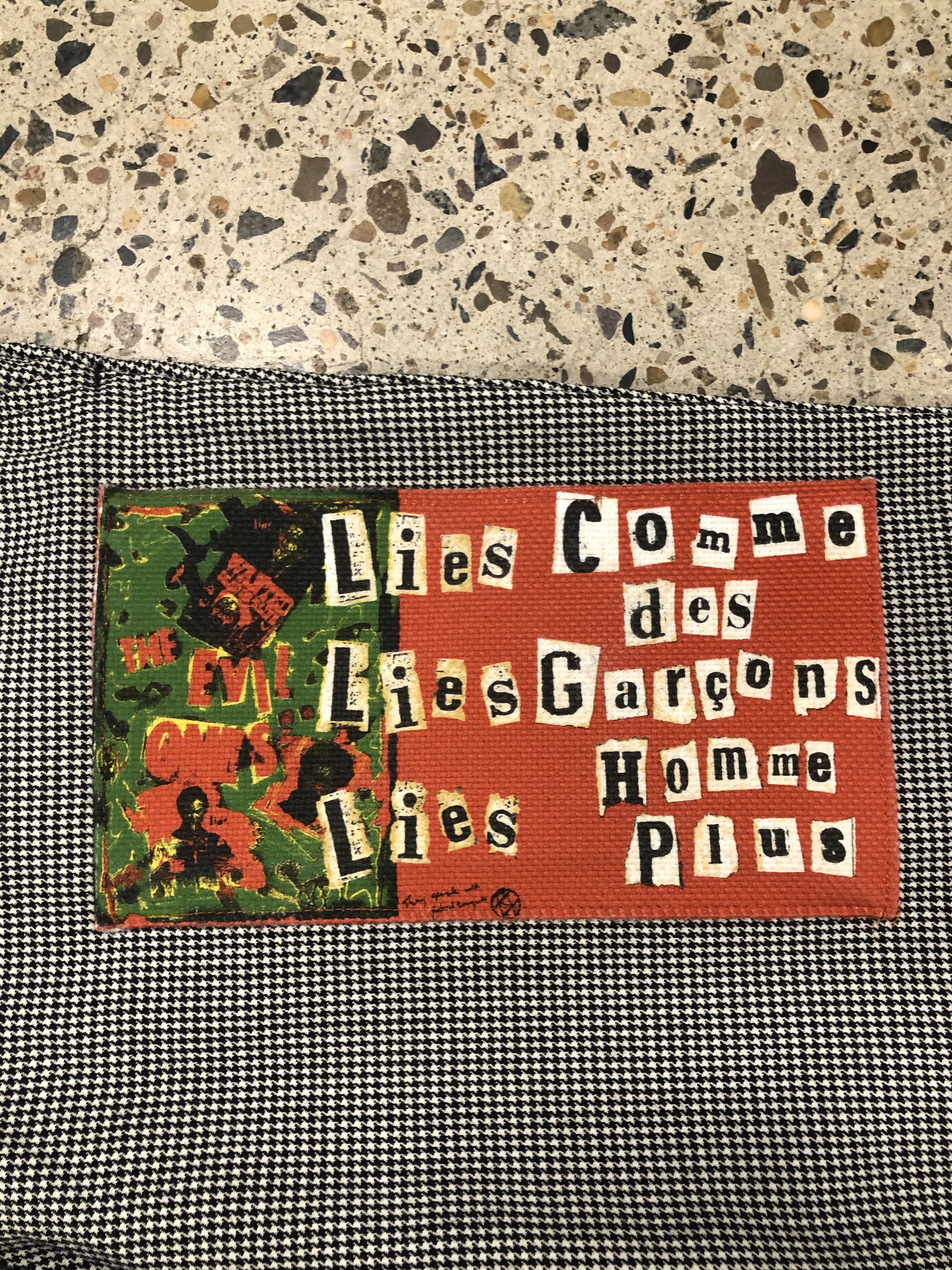 Comme des Garcons Homme Plus Comme Des Garcons 2008 'Time For Magic' Patch Pants Size US 30 / EU 46 - 7 Thumbnail