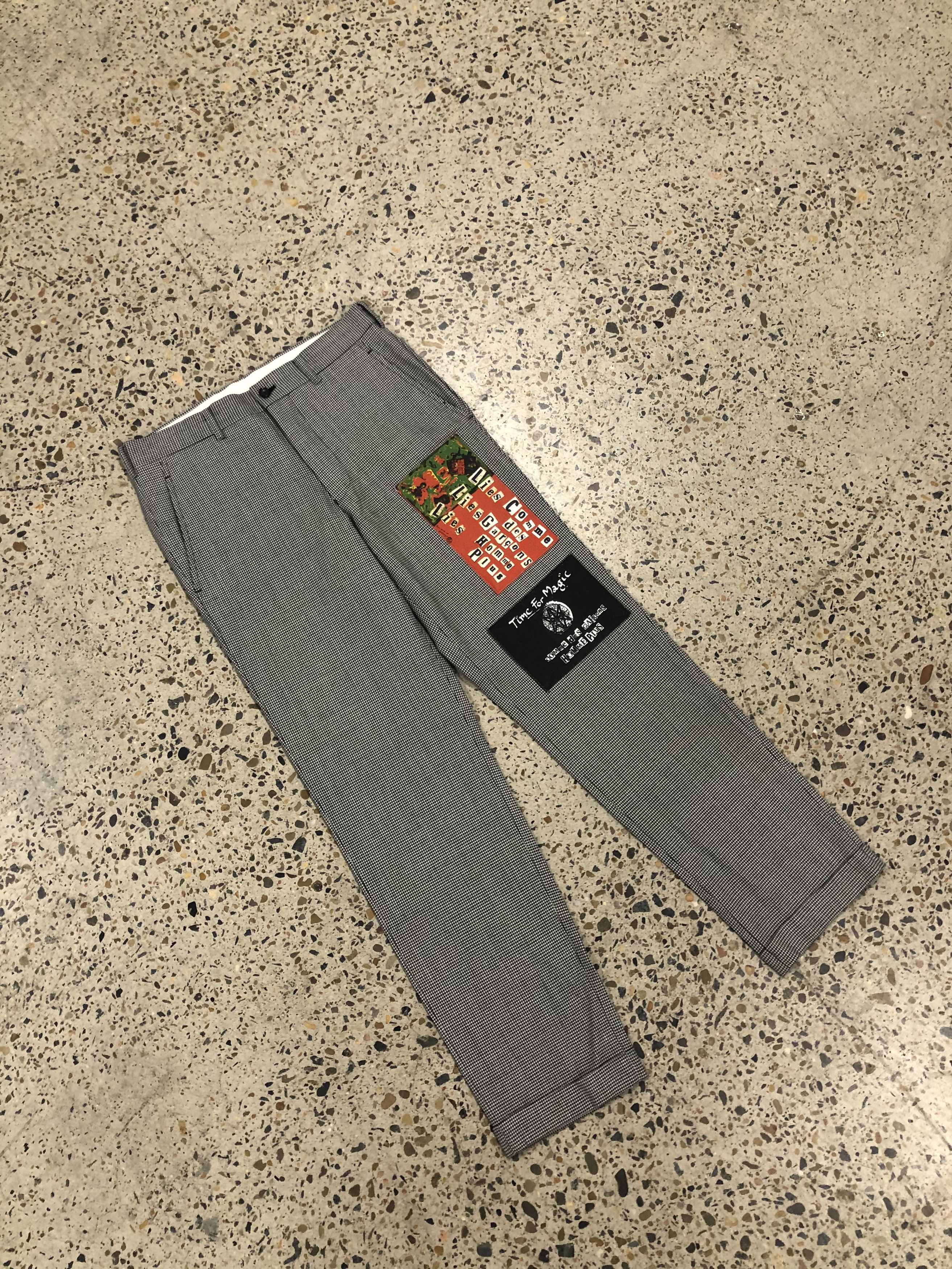 Comme des Garcons Homme Plus Comme Des Garcons 2008 'Time For Magic' Patch Pants Size US 30 / EU 46 - 4 Thumbnail