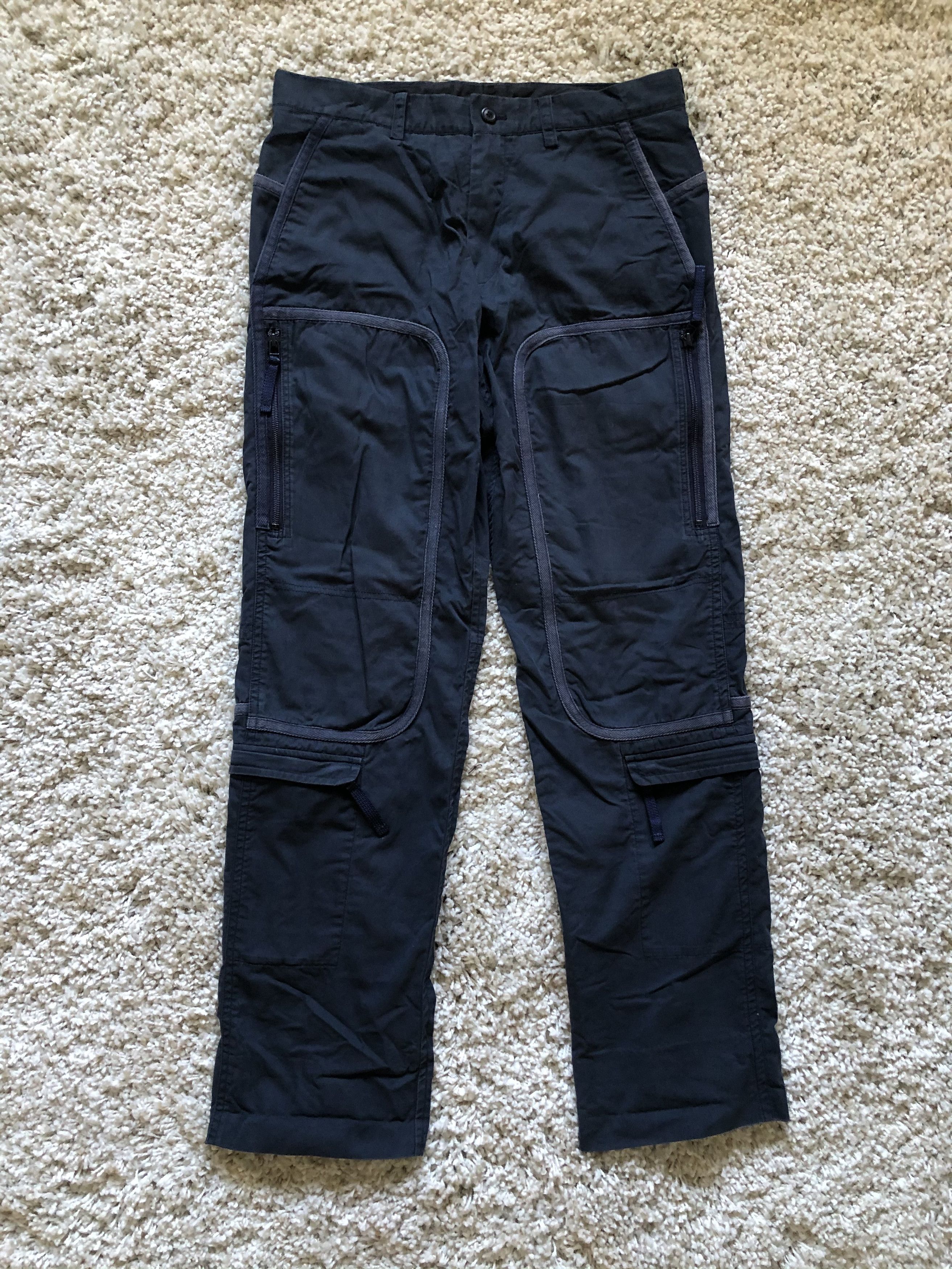 Issey Miyake Issey Miyake FW 2000 Ballistic Technical Cargo Pants Size US 30 / EU 46 - 2 Thumbnail
