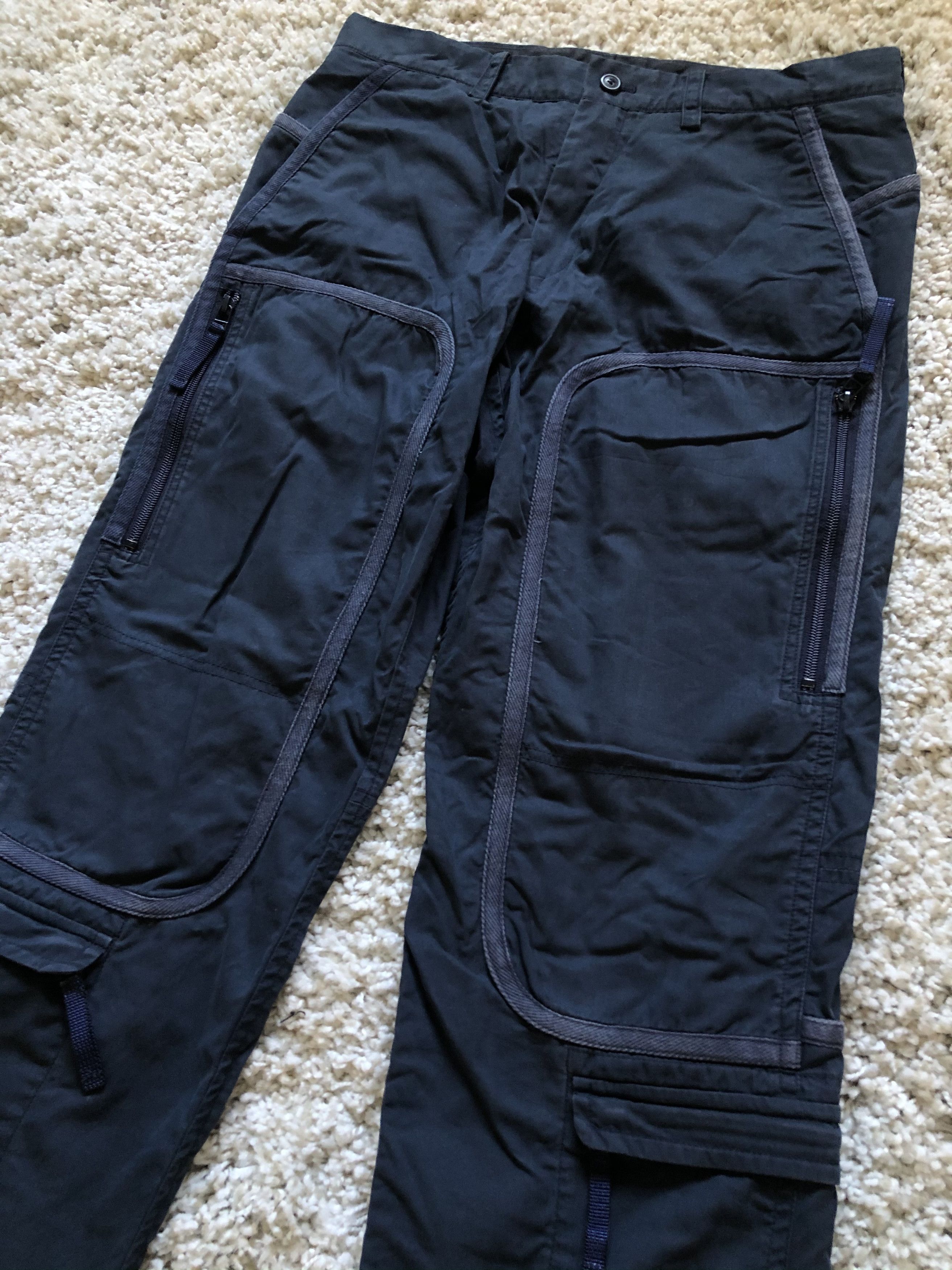Issey Miyake Issey Miyake FW 2000 Ballistic Technical Cargo Pants Size US 30 / EU 46 - 3 Thumbnail